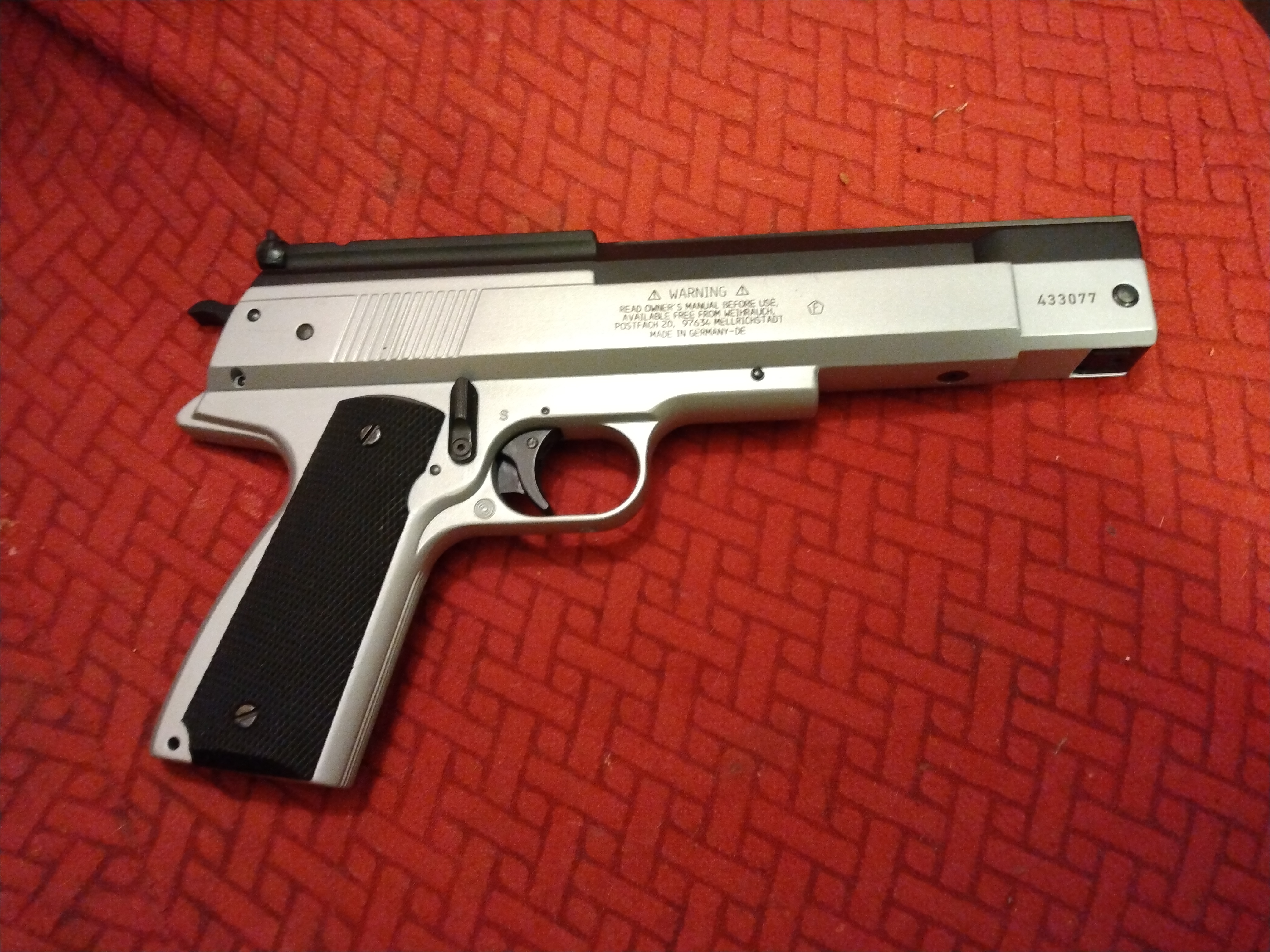 Photo of Beeman P1/HW 45 air pistol 22cal New $800