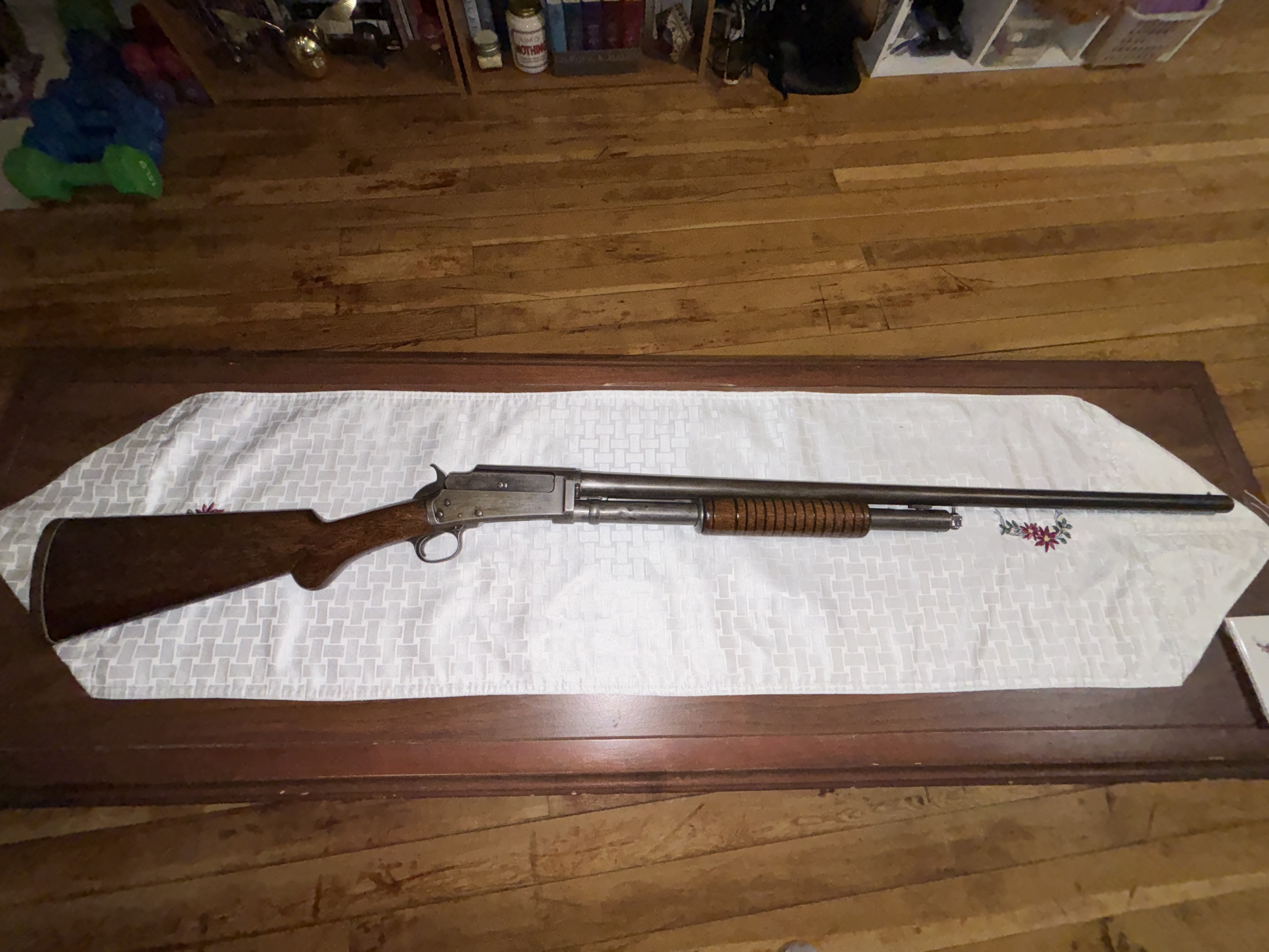 Photo of Marswells model 1914 12 gauge pump