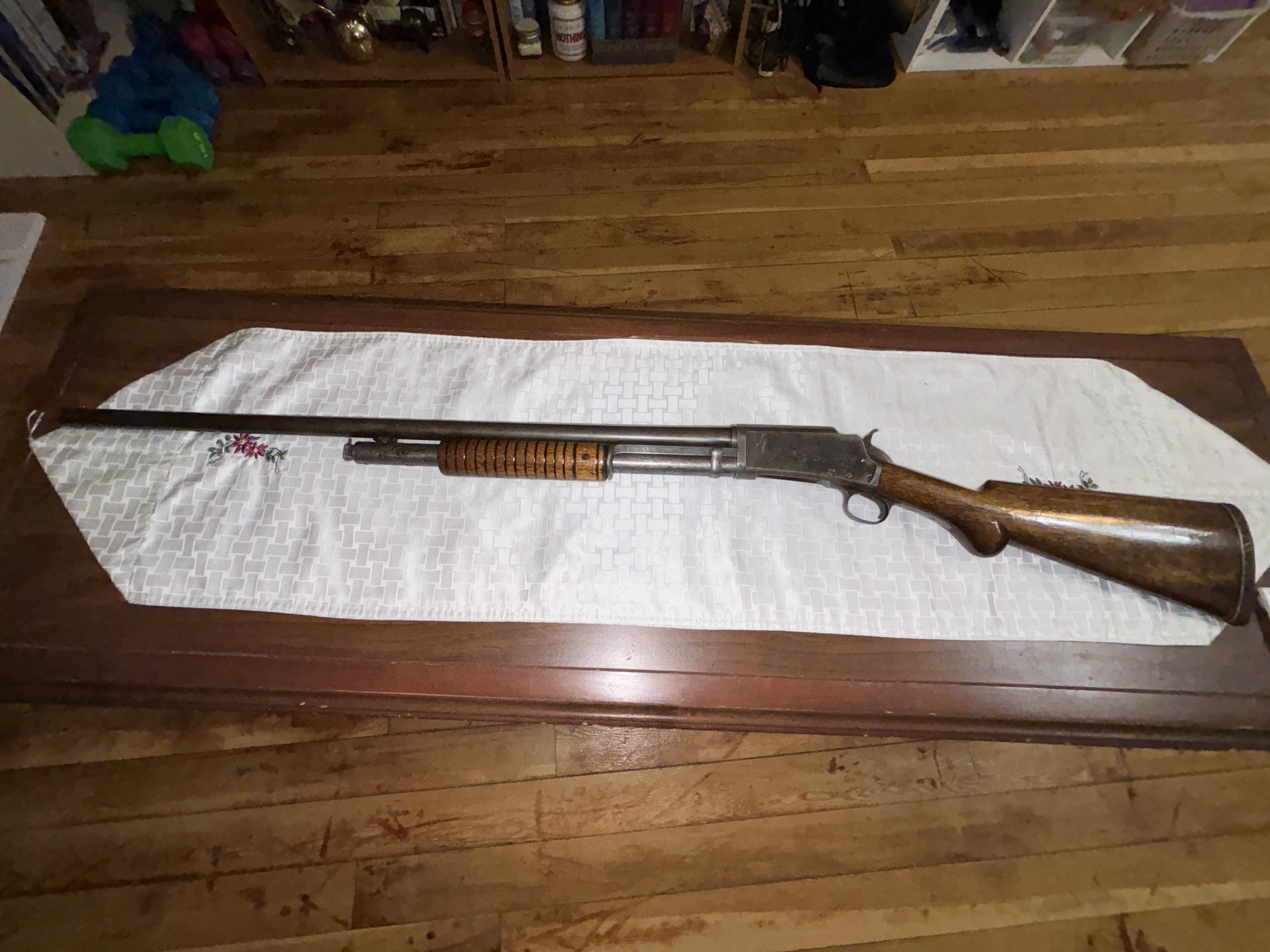 Photo of Marswells model 1914 12 gauge pump