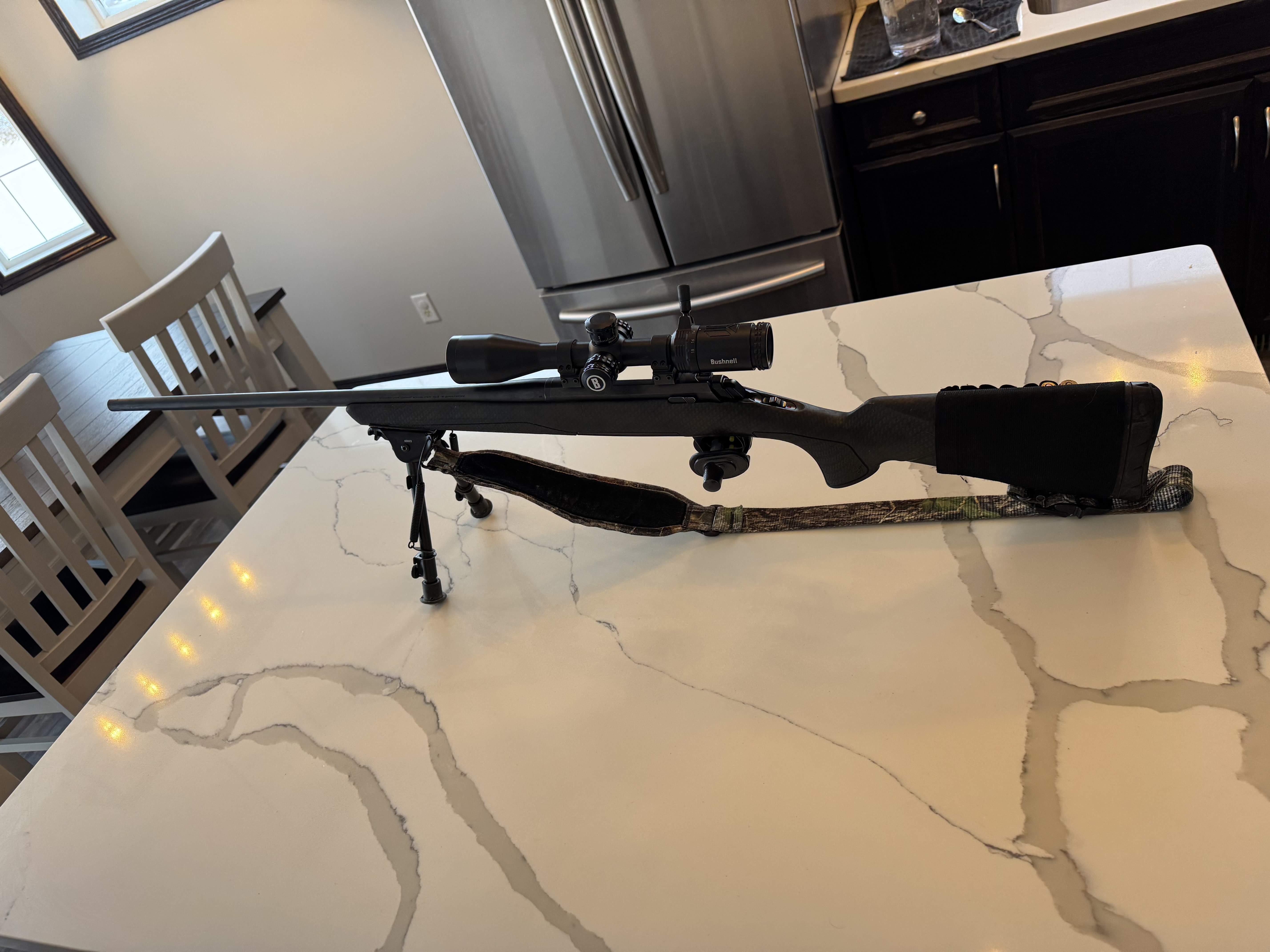 Photo of Browning X Bolt 7mm short mag  & Bushnell scope 4.5x14x40mm