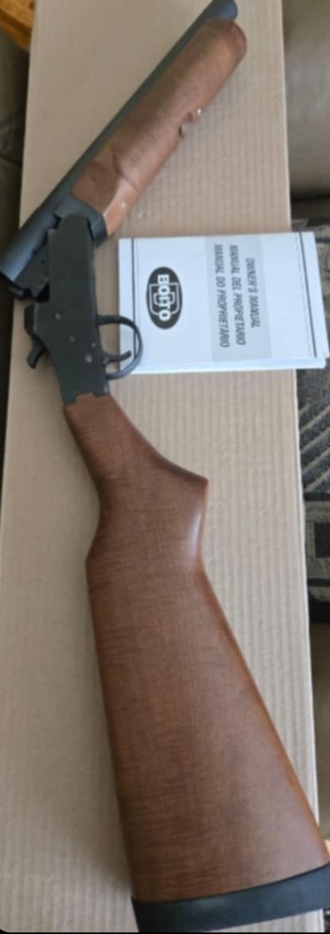 Photo of 12g Boitio Hiker, 12" Barrel, 28" OAL, Break Down! (NIB)