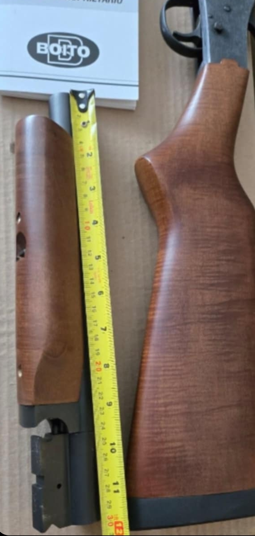 Photo of 12g Boitio Hiker, 12" Barrel, 28" OAL, Break Down! (NIB)