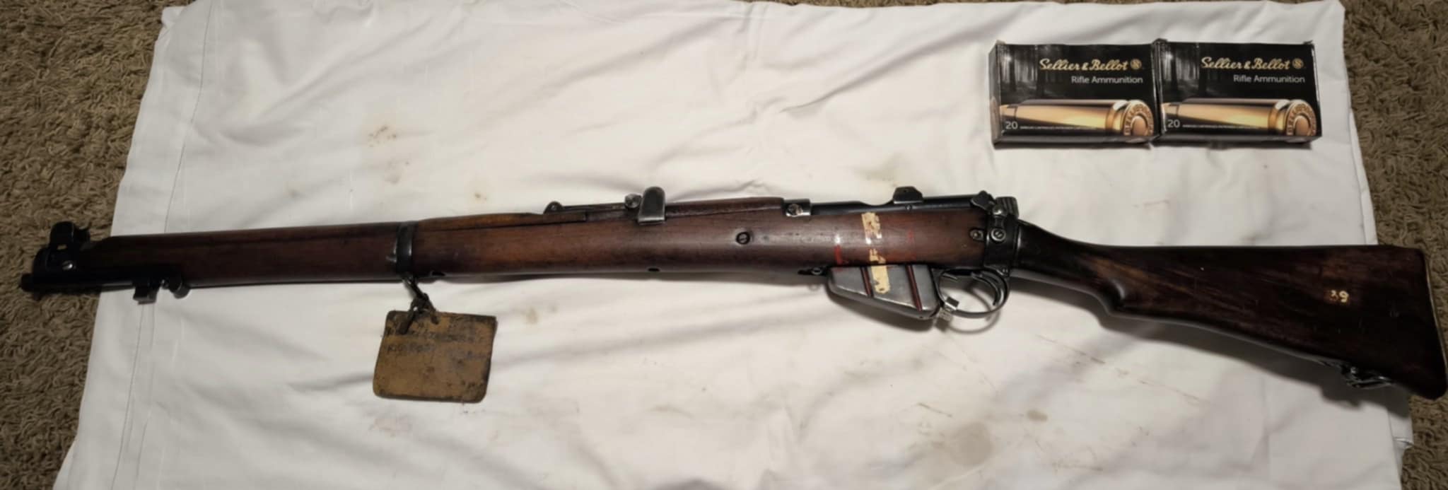 Photo of No1 Mk III Lee Enfield Ishapore