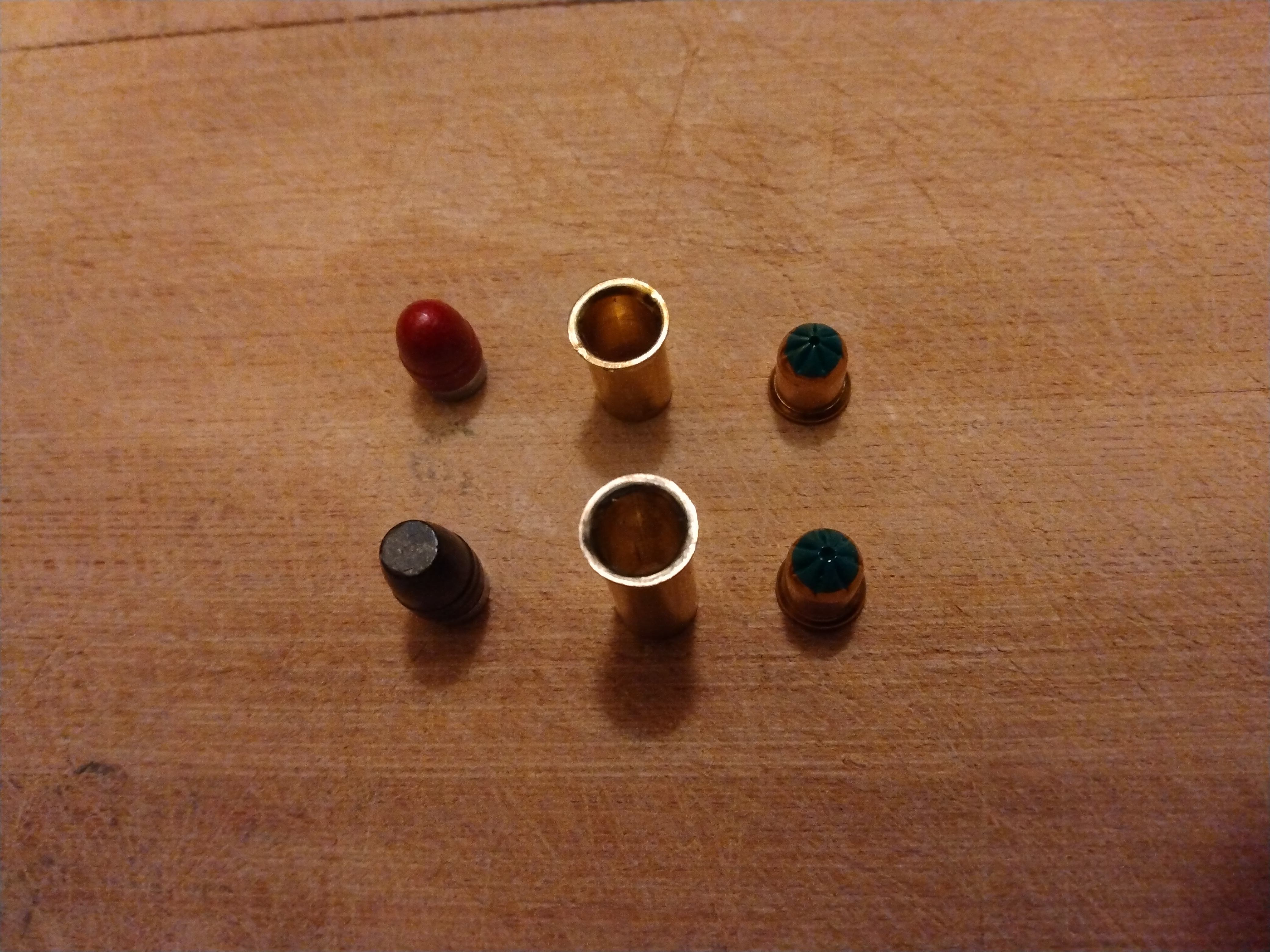 Photo of 32RF long and short reloadable rim fire cartridges ammo new production $10 each.