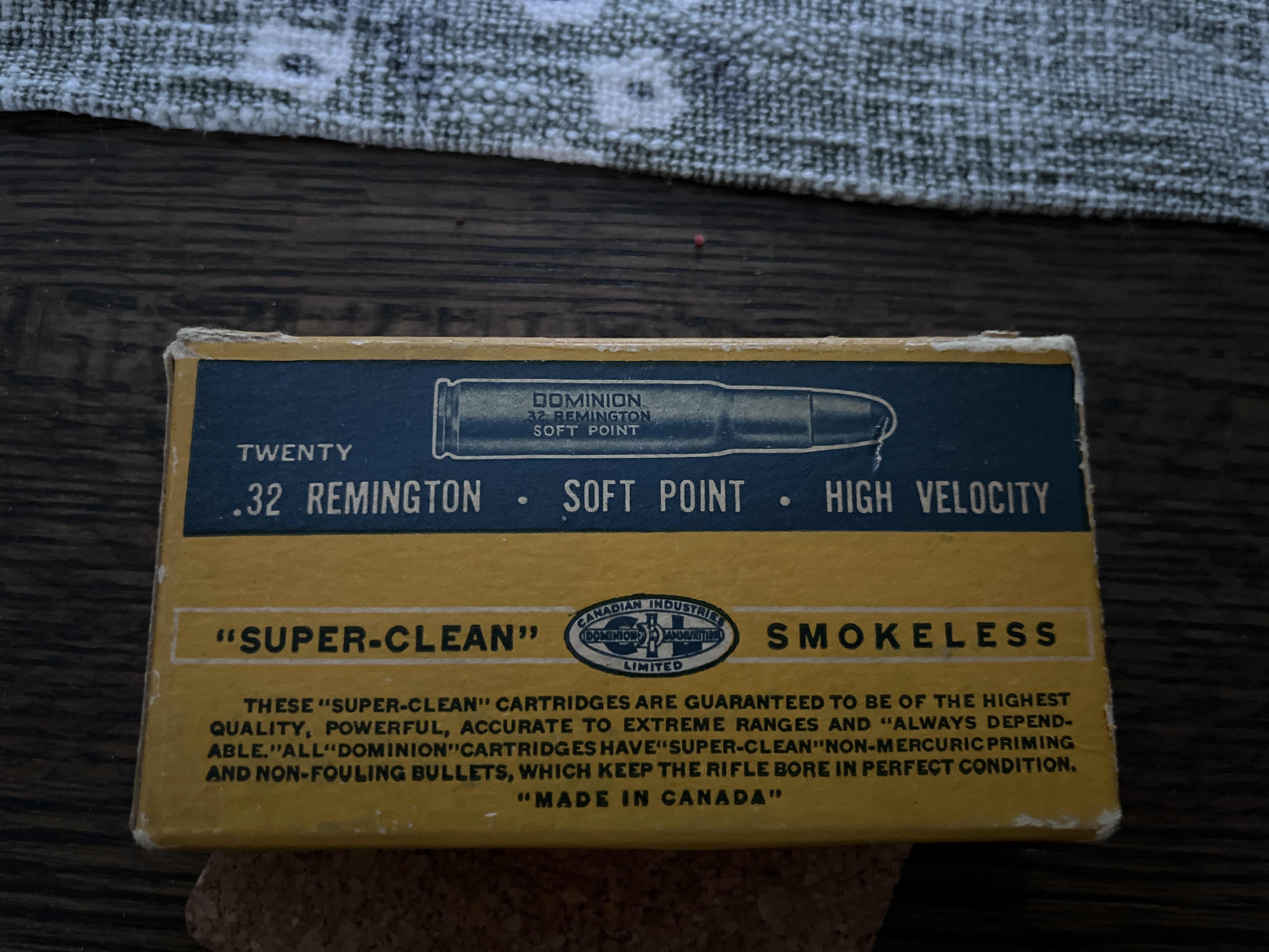 Photo of (Price reduced)Full box of CIL 32 Remington 