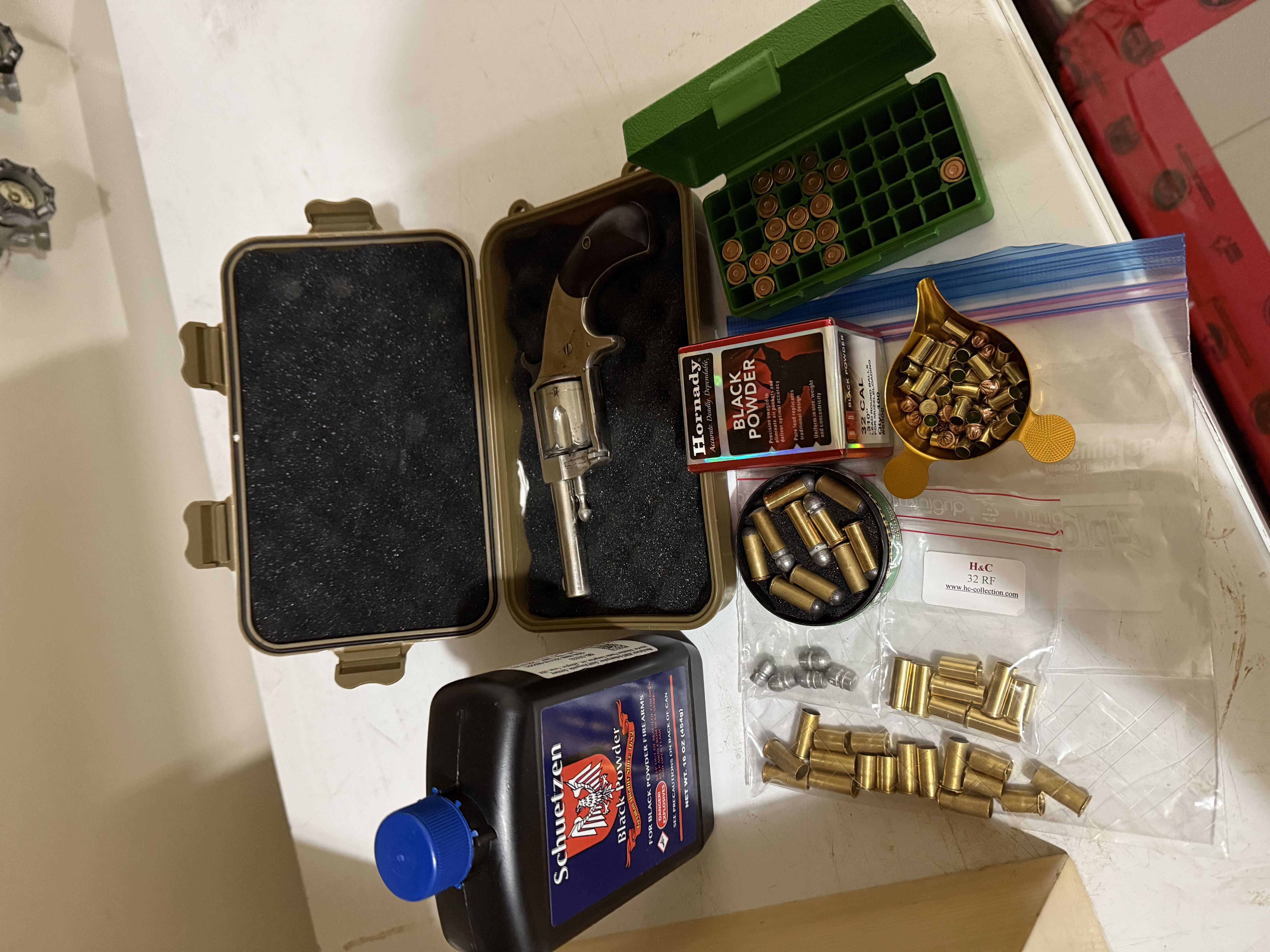 Photo of 1971 Hopkins and Allen blue jacket No 2. 32 rimfire