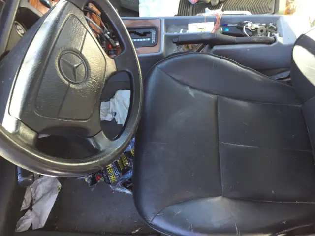 Photo of OLD vintage mercedes car sedan. MUST SELL