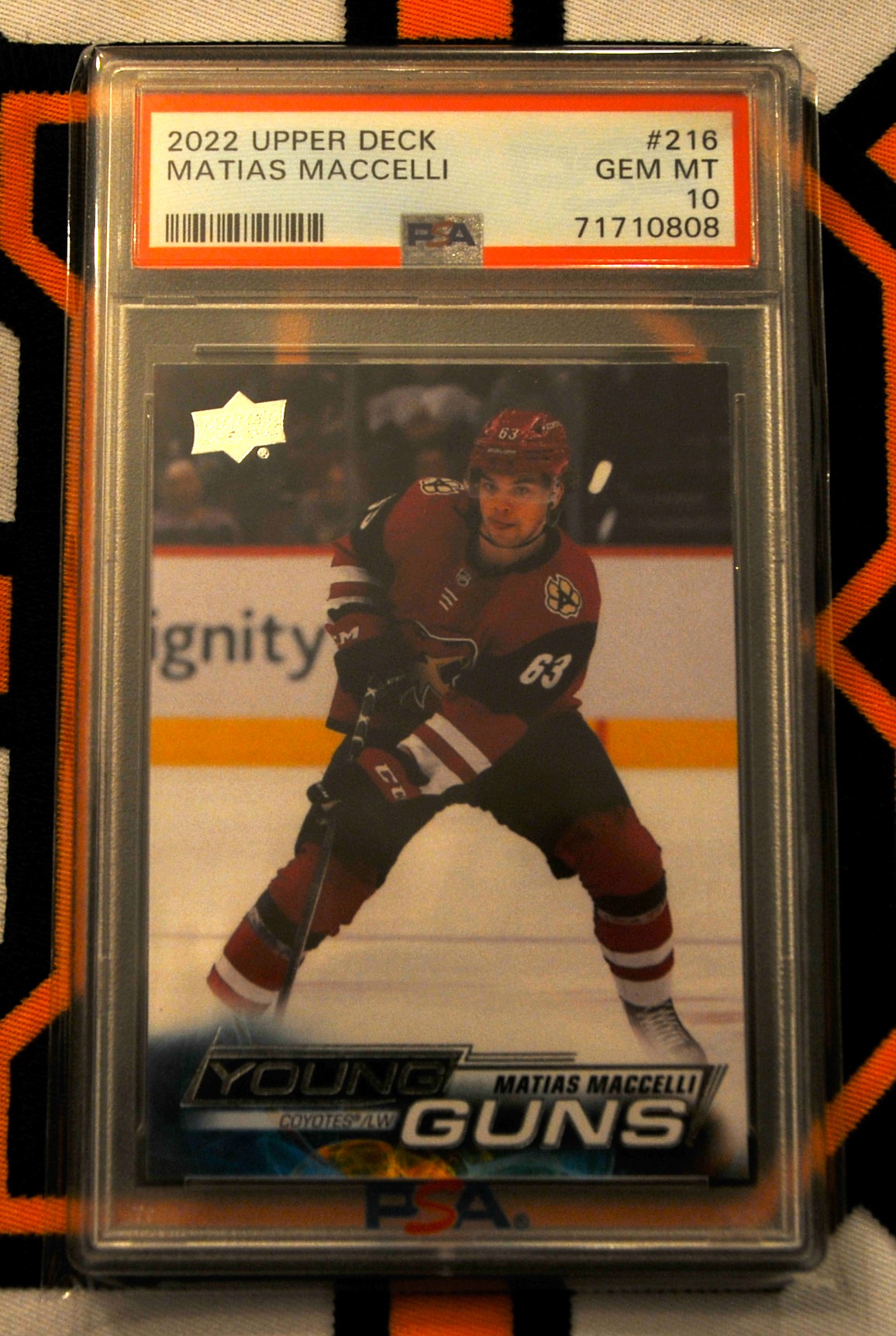 Professional Grade Hockey Cards - 5 - 1735052196802_Matias Maccelli Rookie 1 #1