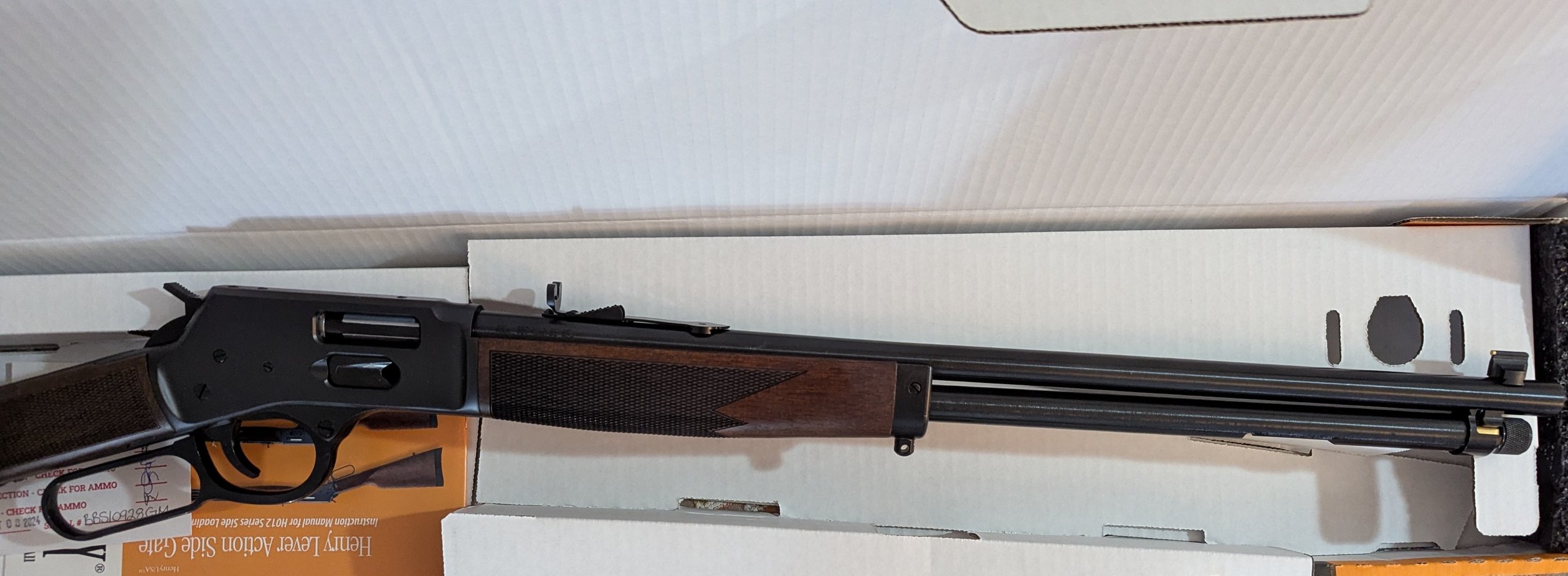 Photo of Henry Big Boy Steel Side Gate in 357 Mag 