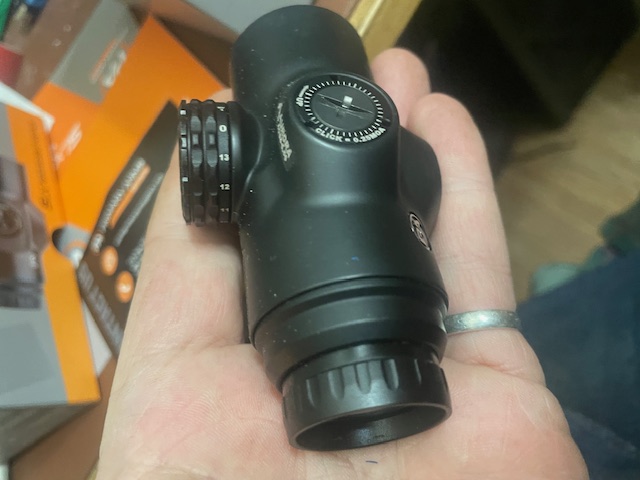 Photo of Prism gun scope 5X illuminated Primary Arms SLX5 microprism