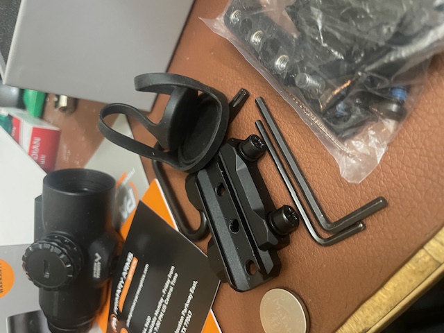 Photo of Prism gun scope 5X illuminated Primary Arms SLX5 microprism