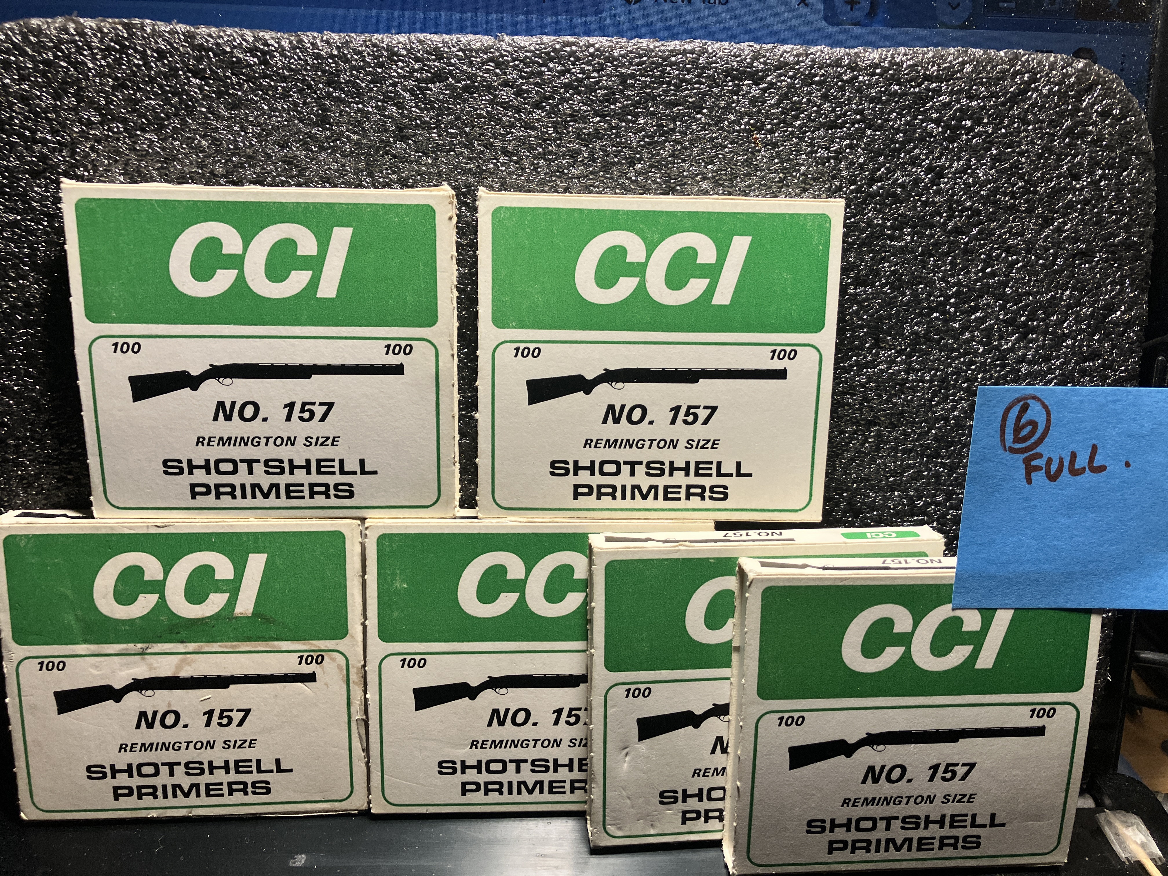 Photo of PRIMERS - CCI-157 SHOT SHELL( 672 )  - CCI-109 SHOT SHELL (173)