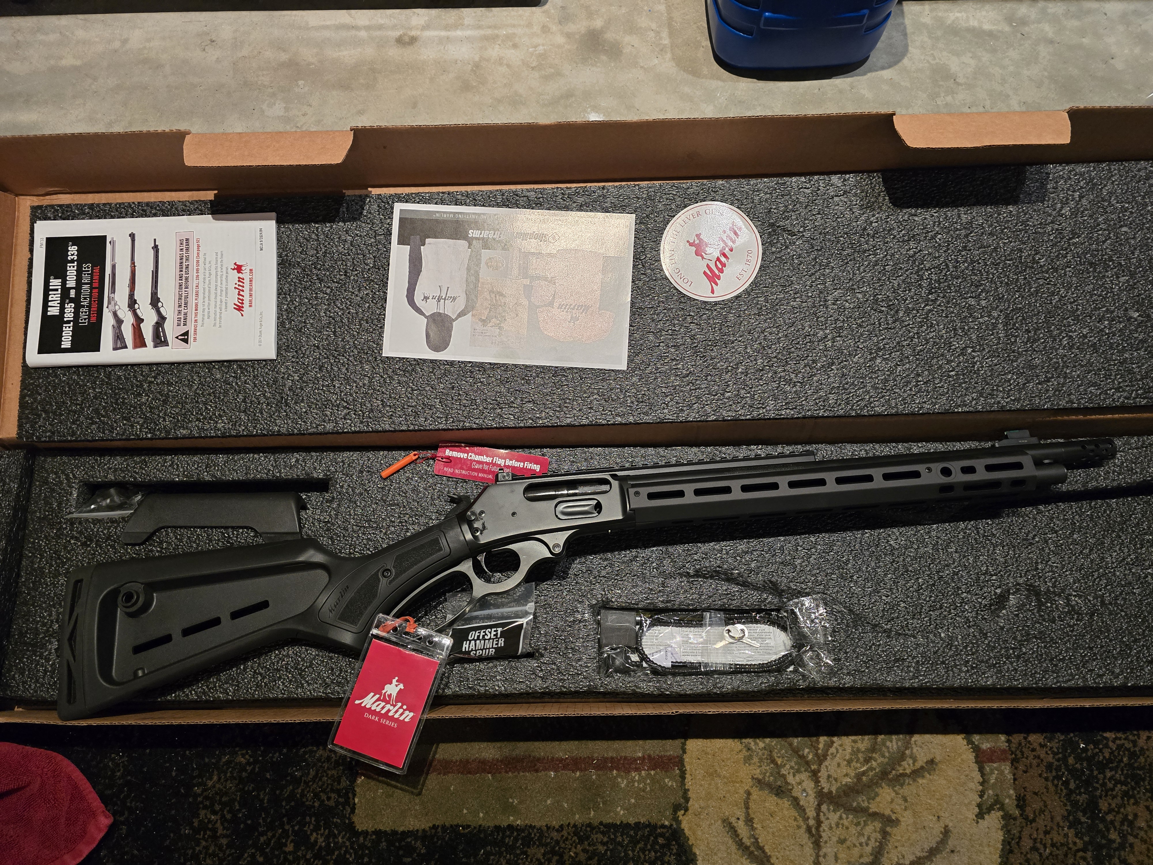 Photo of Ruger Marlin 1895 Dark 45-70