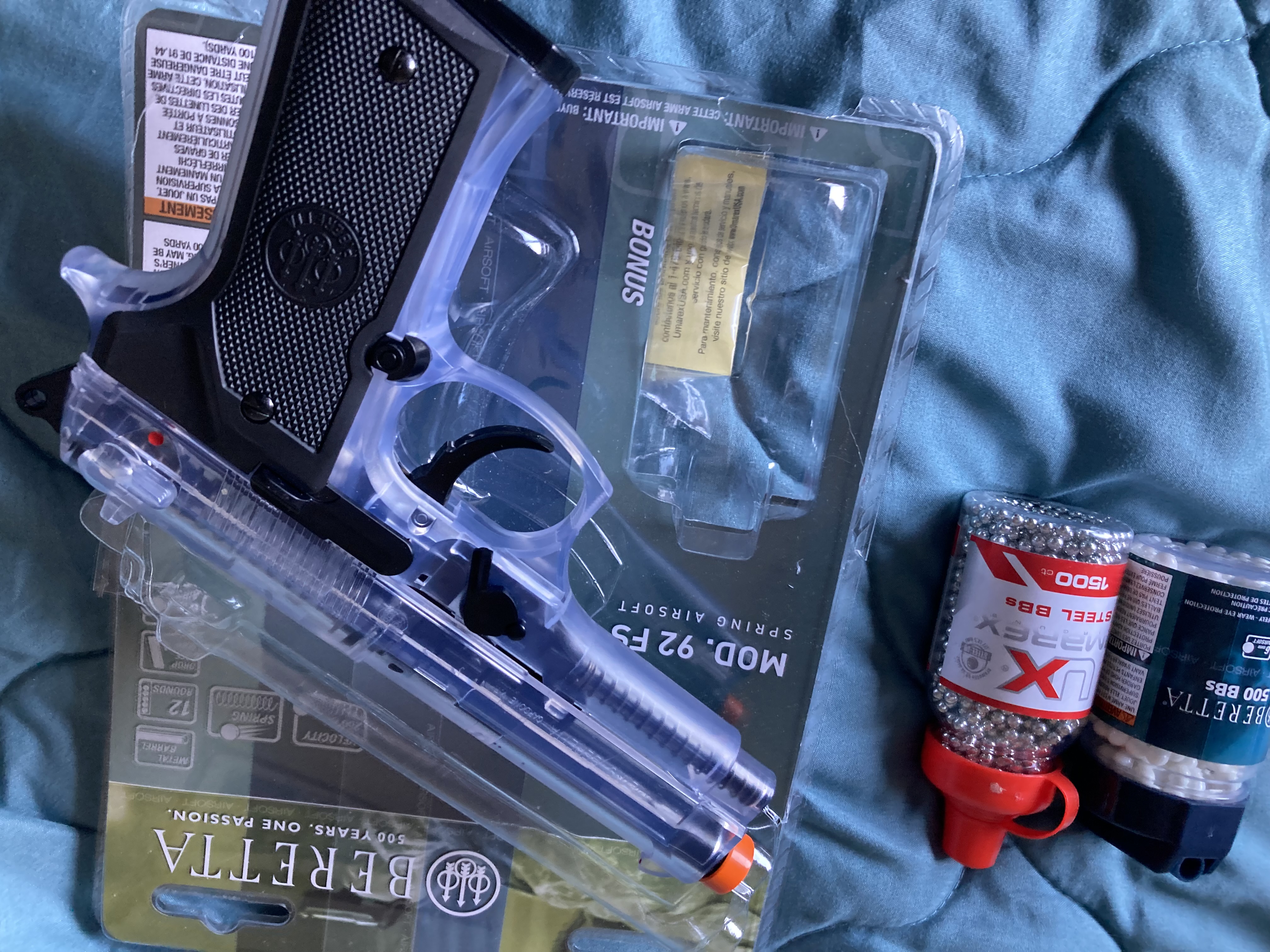 Photo of Beretta BB gun.