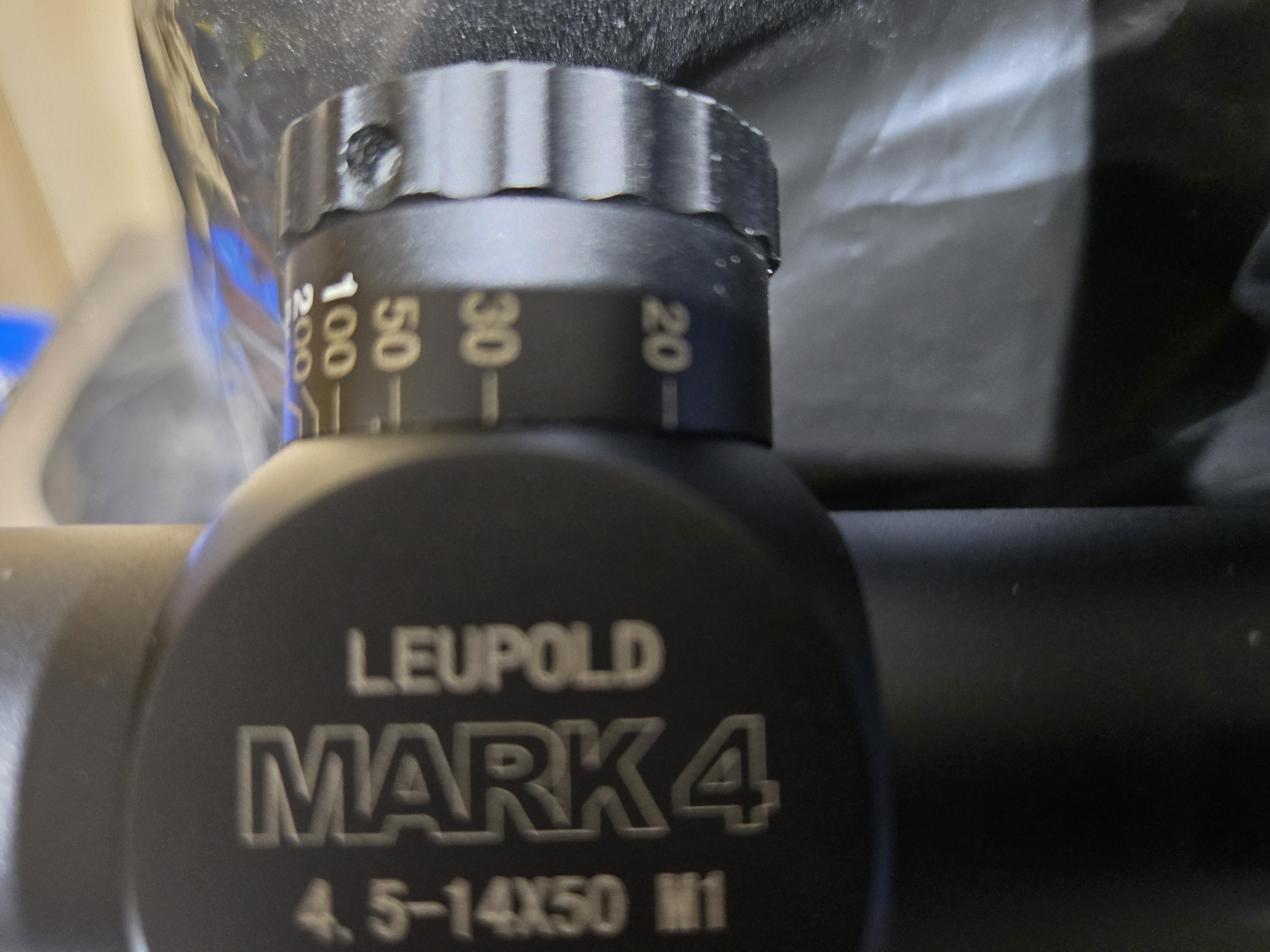 Photo of Leupold mark 4 4.5x14x50 