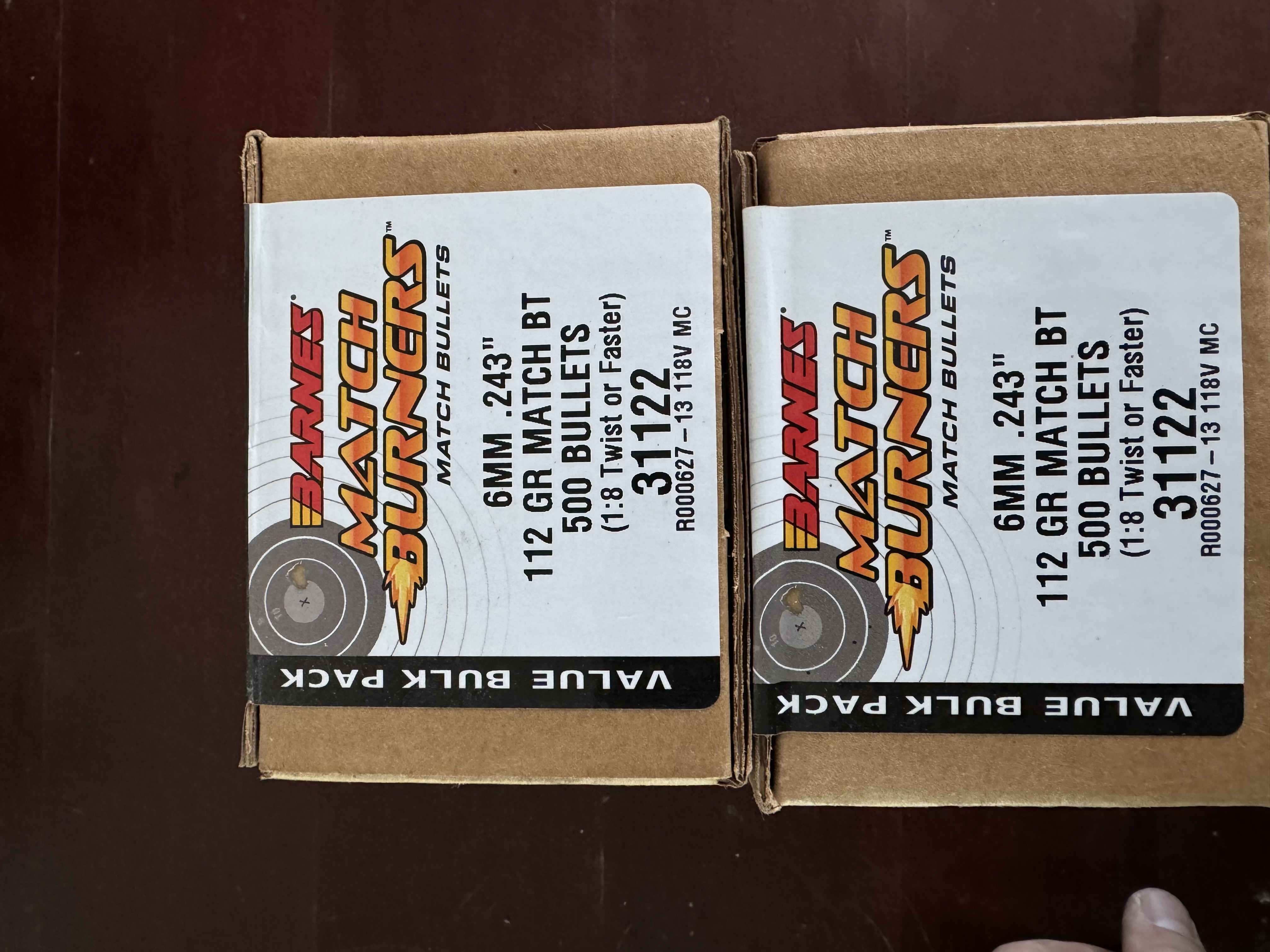 Photo of 6mm 112 gr match burners ( 1000)