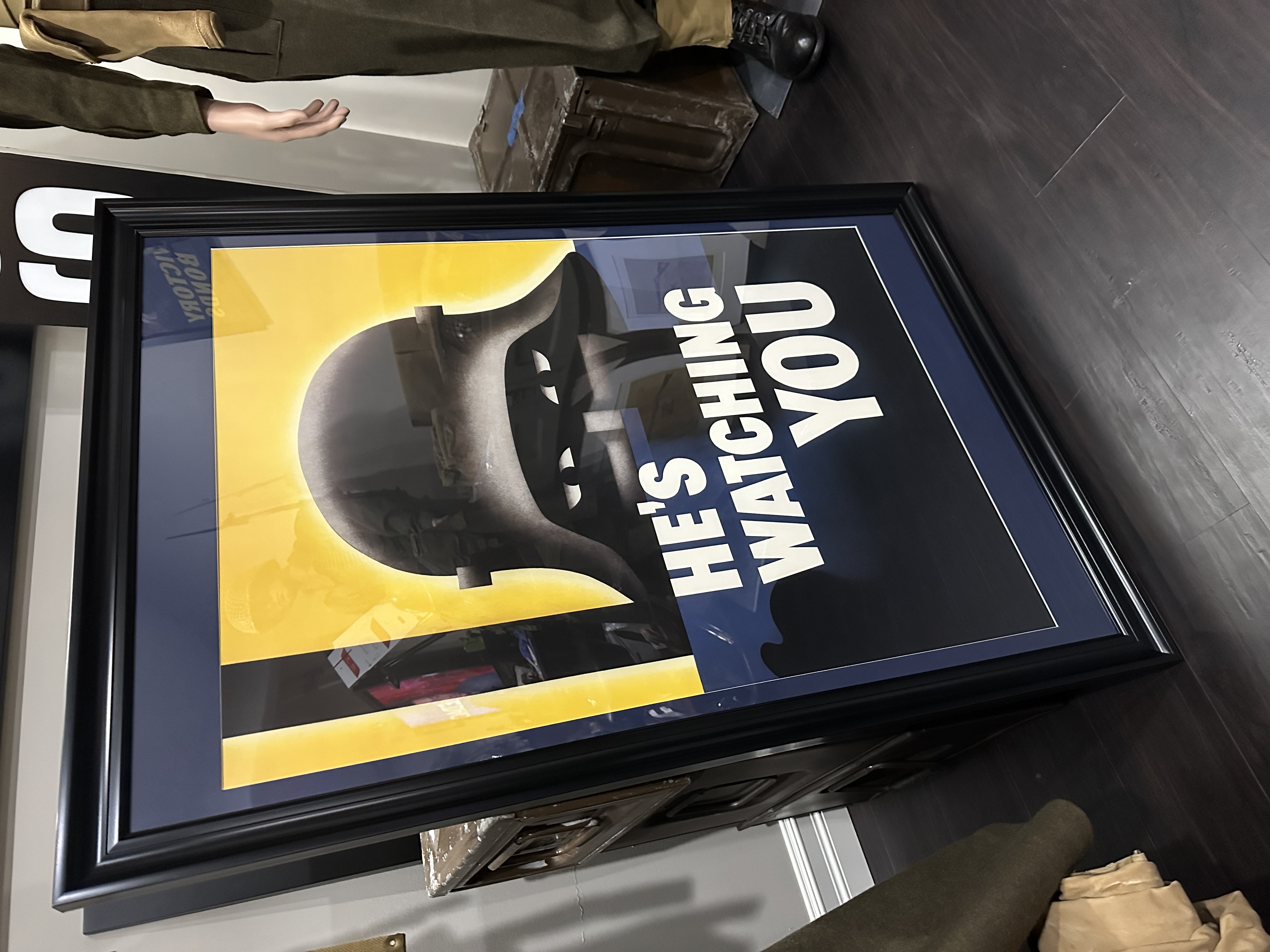 Photo of Large German propaganda poster