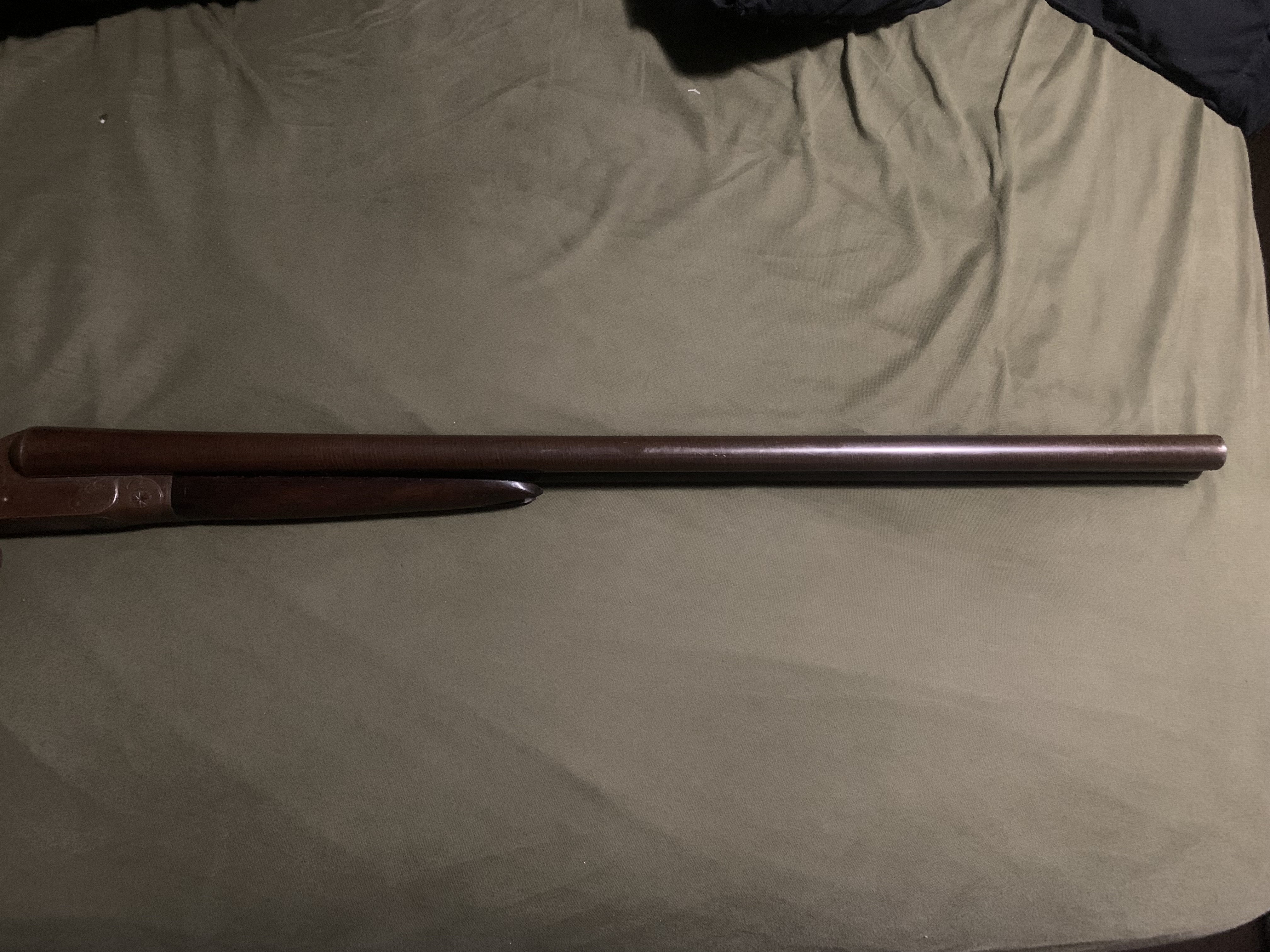 Photo of ithica double barrel 12 gauge