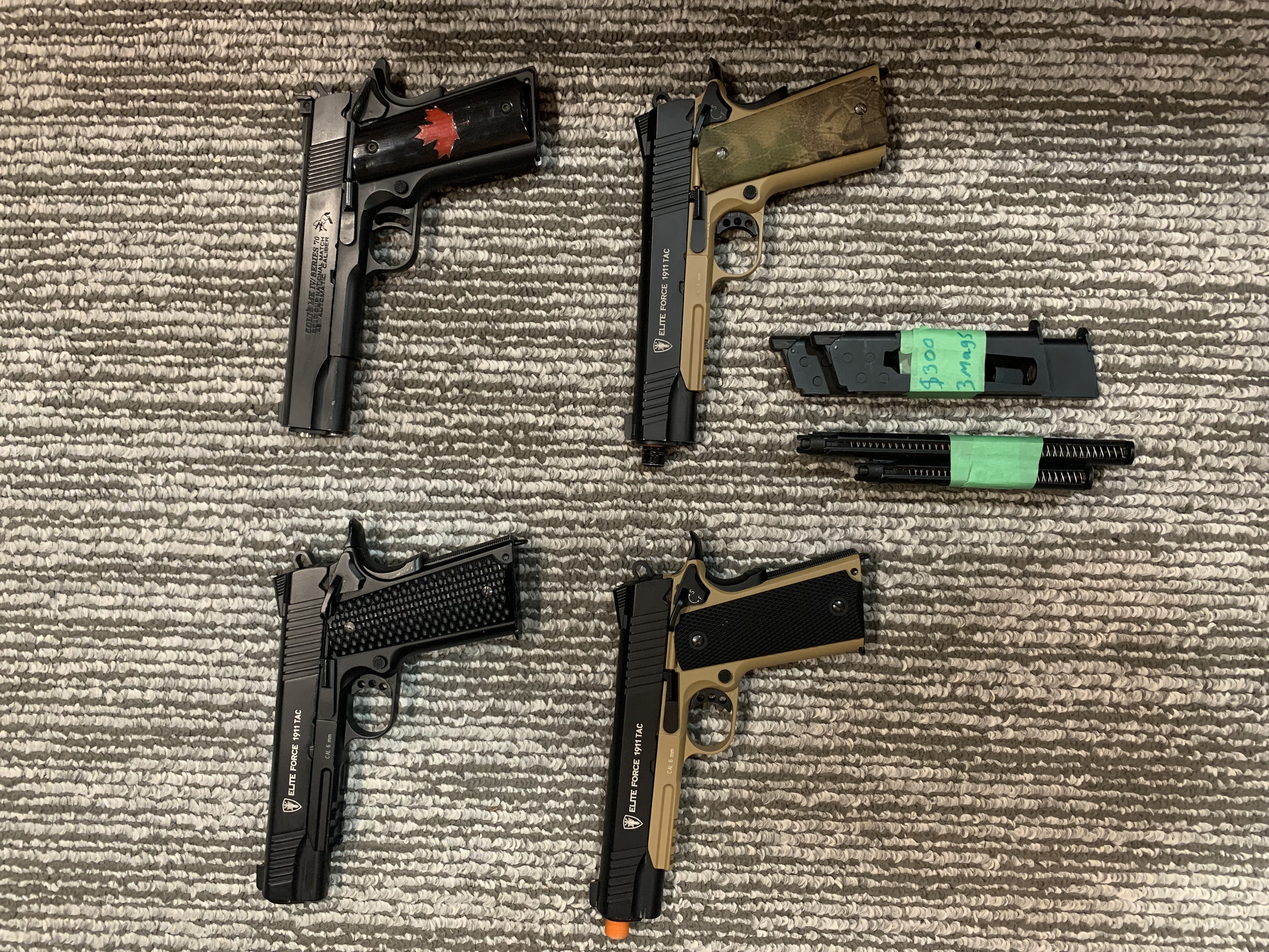 Photo of Airsoft pistols