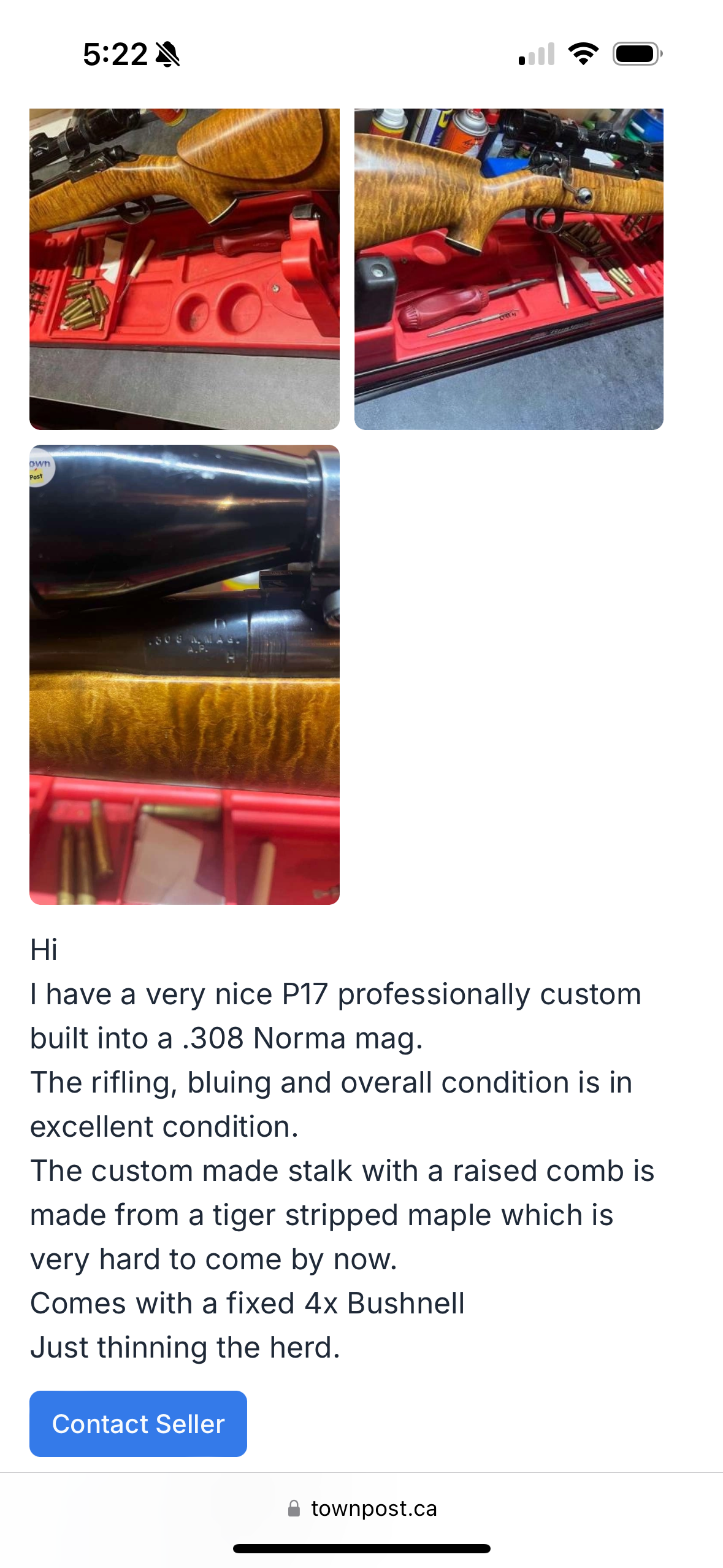 Photo of Lookin for this rifle 308 norm