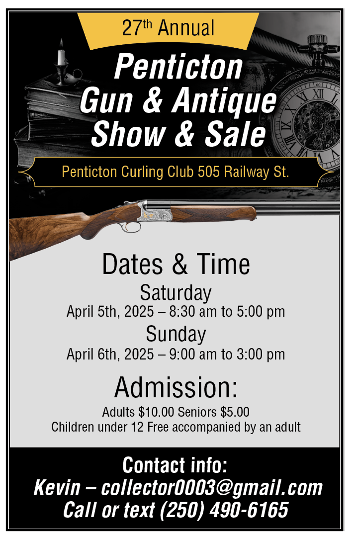 Photo of 27th. ANNUAL PENTICTON GUN & ANTIQUE SHOW & SALE