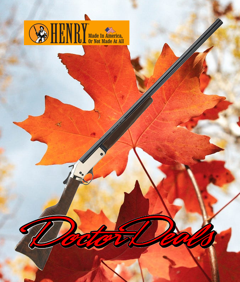 Photo of Henry, Single Shot Shotgun, Brass, 20 Gauge, H015B-20