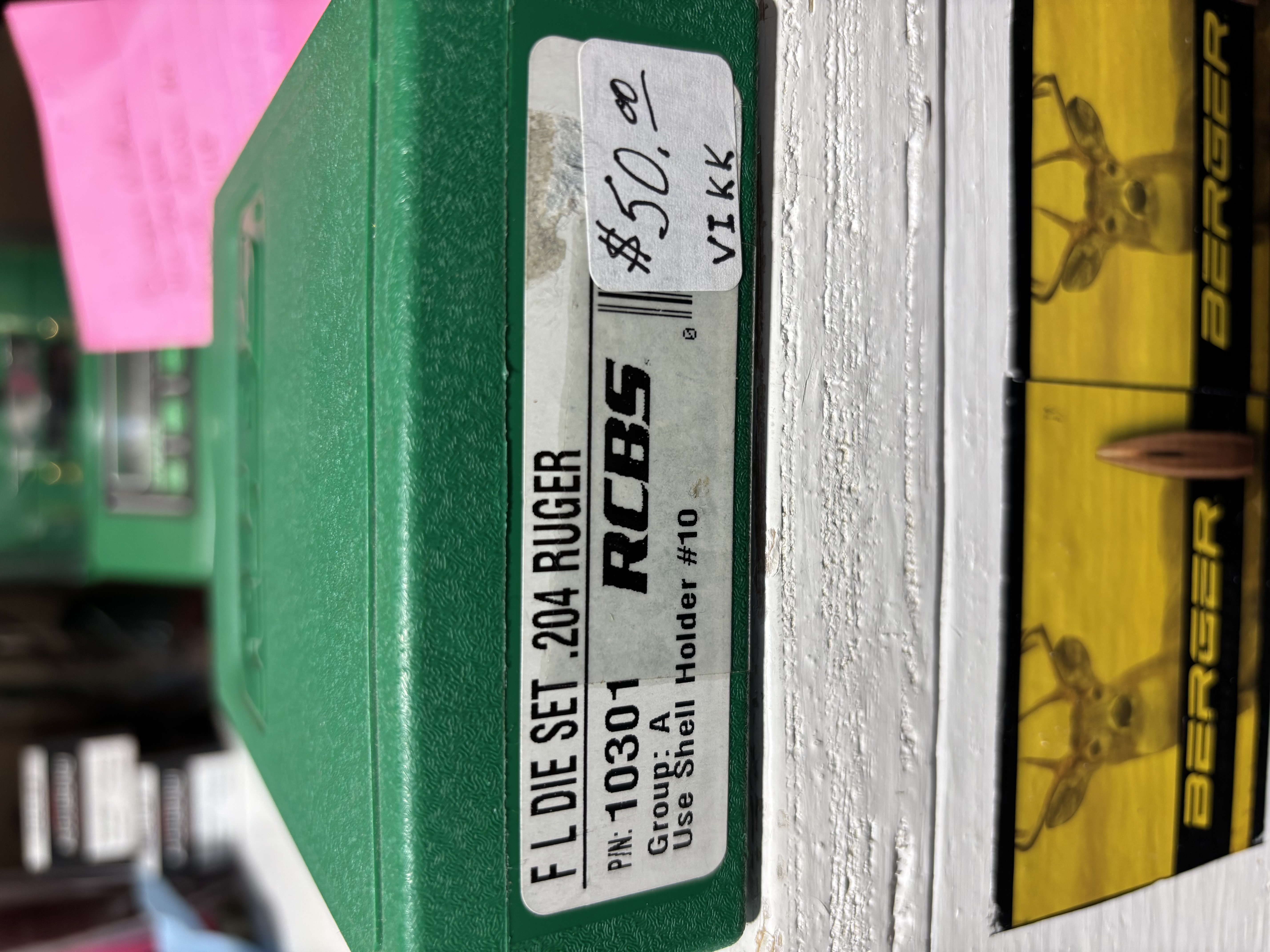 Photo of RCBS .204 Ruger F.L. Die set