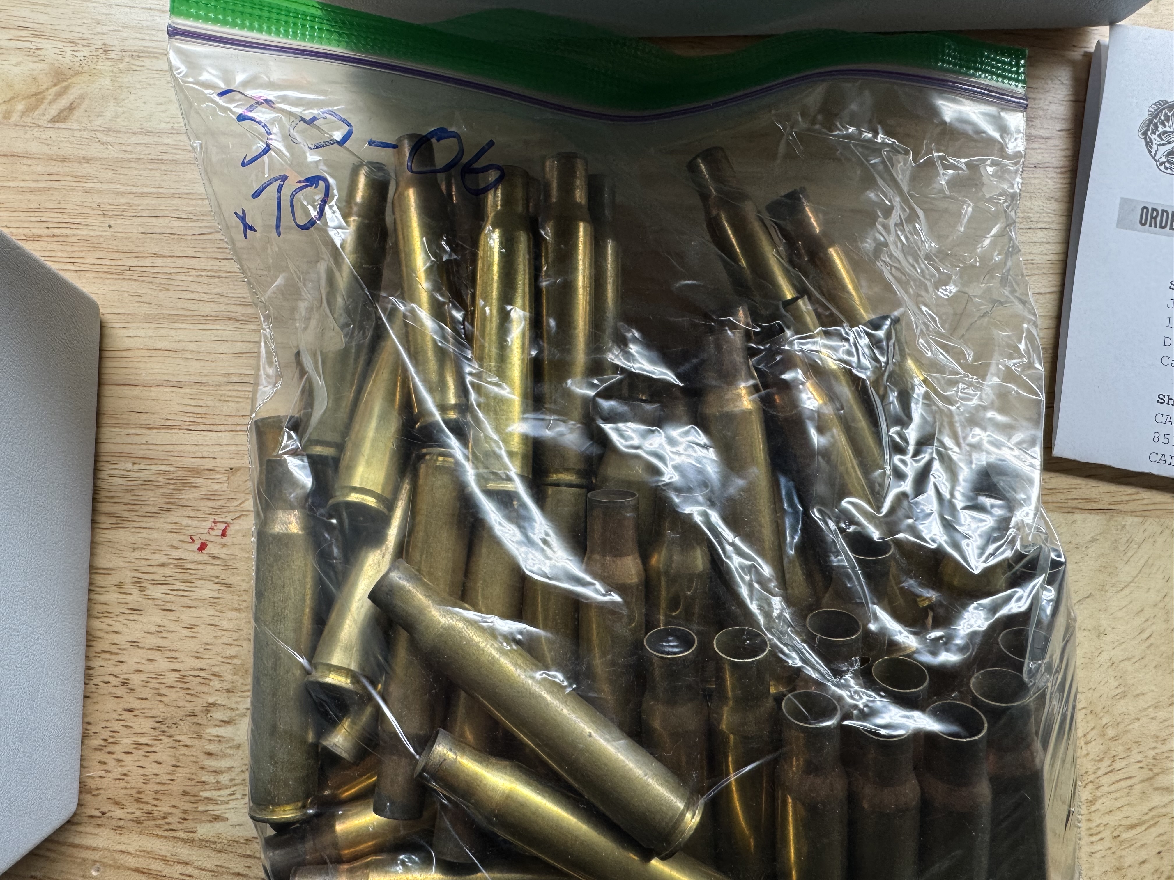 Photo of 30-06 Brass Once Fired