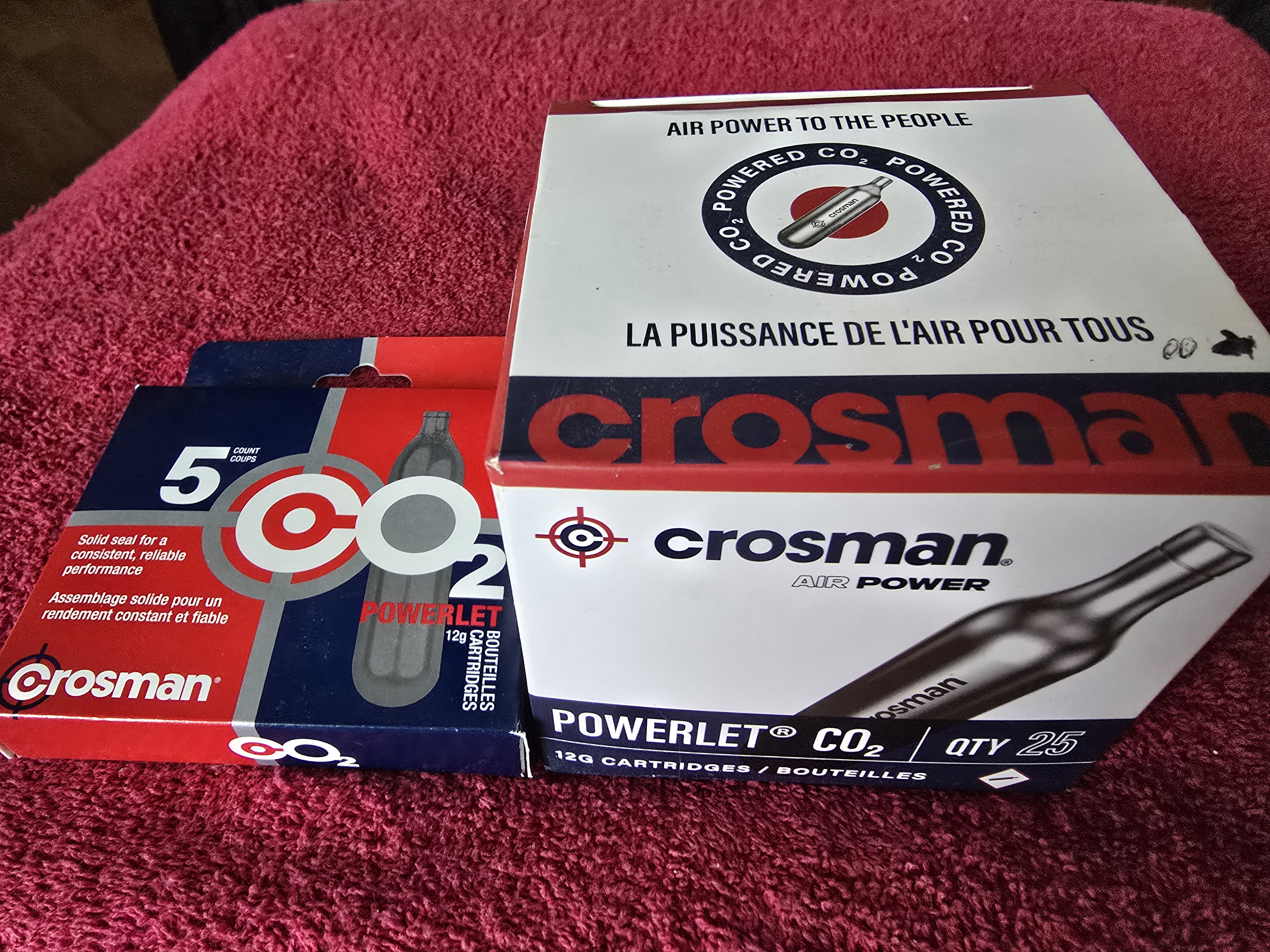 Photo of CROSMAN CO2 12g CARTRIDGES