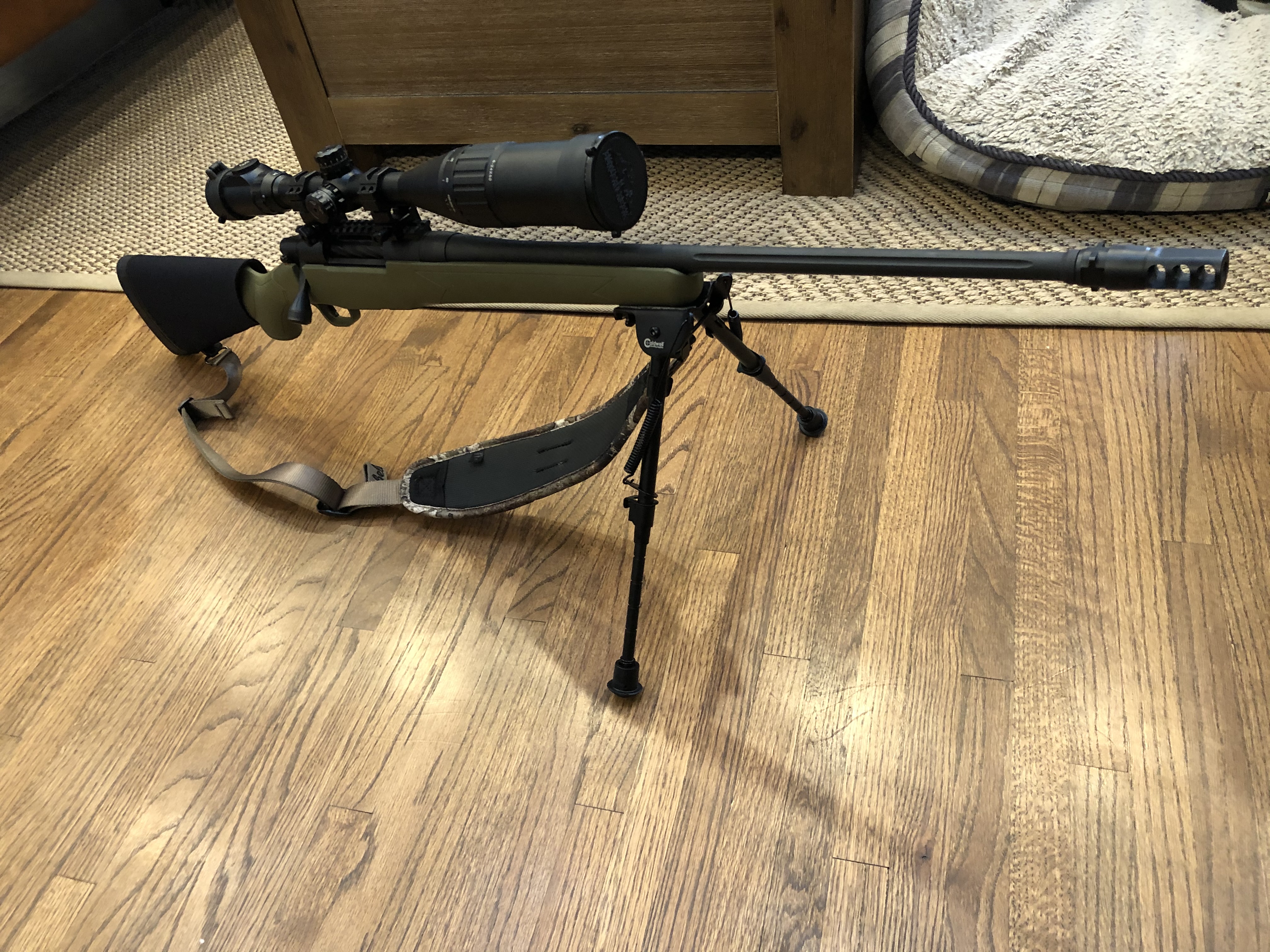 Photo of Mossberg Patriot Night Train with lots of Ammo