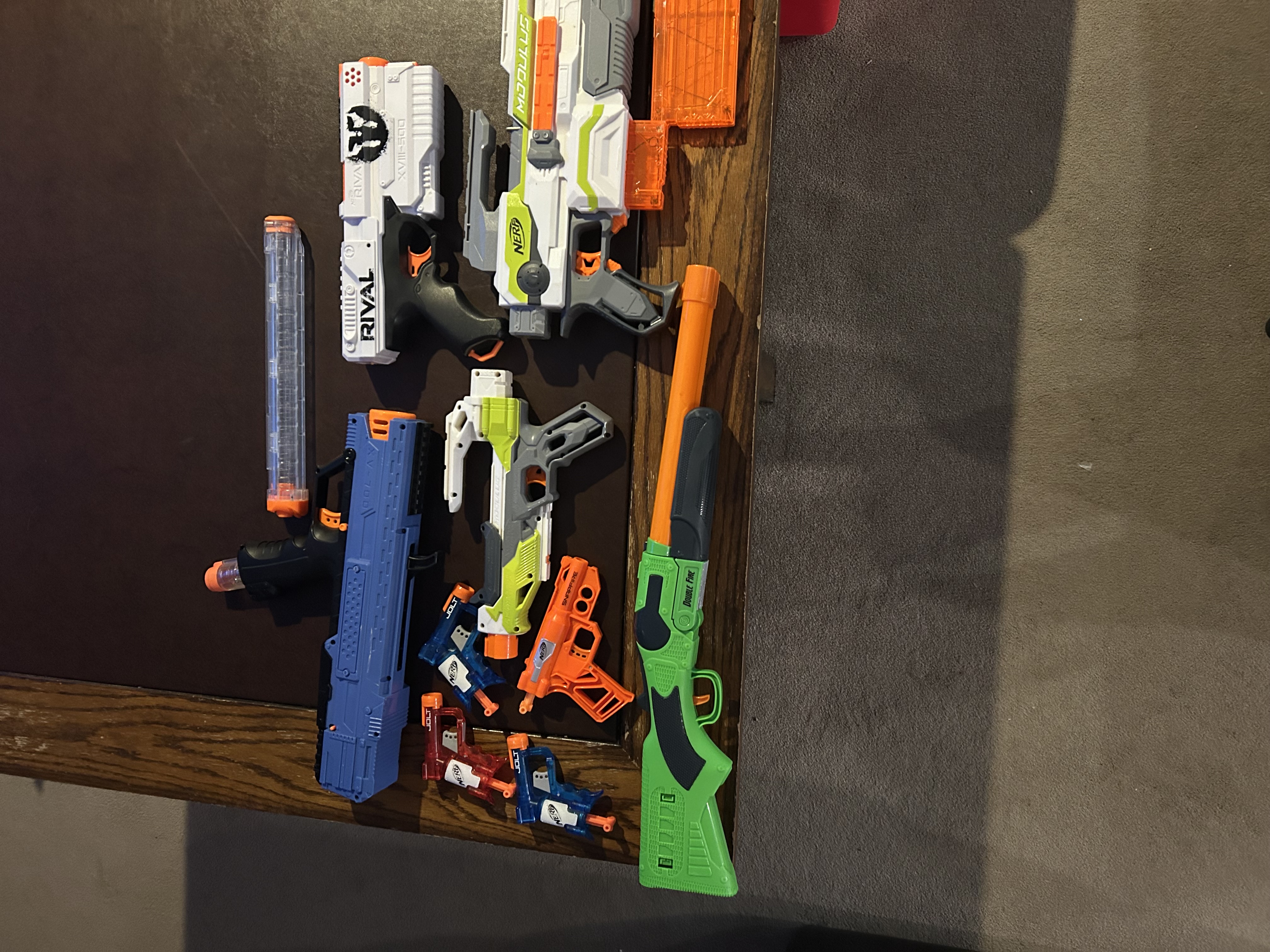 Nerf gun collection · Sporting Goods in Calgary · TownPost