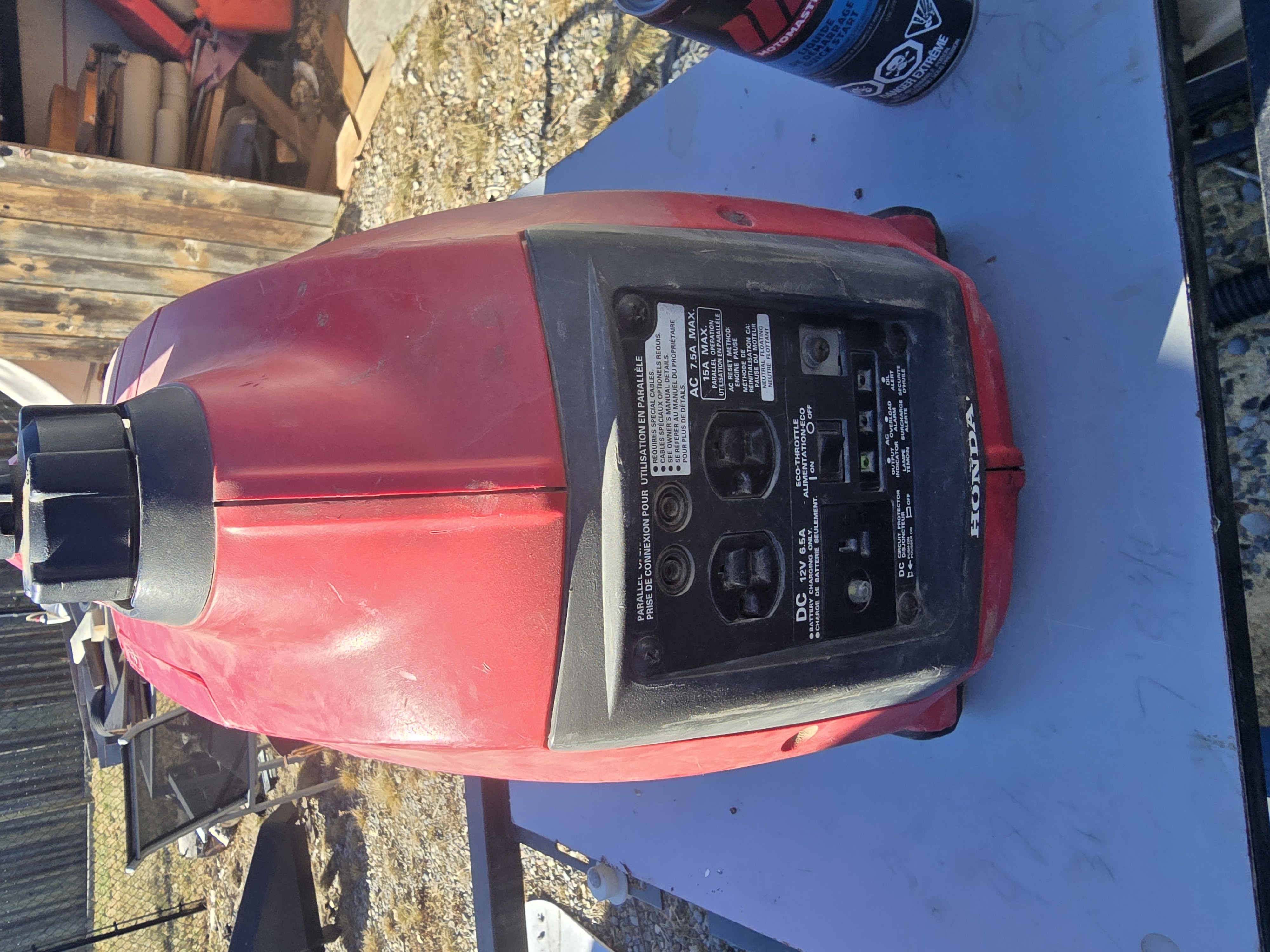 Photo of Honda generator 1000i