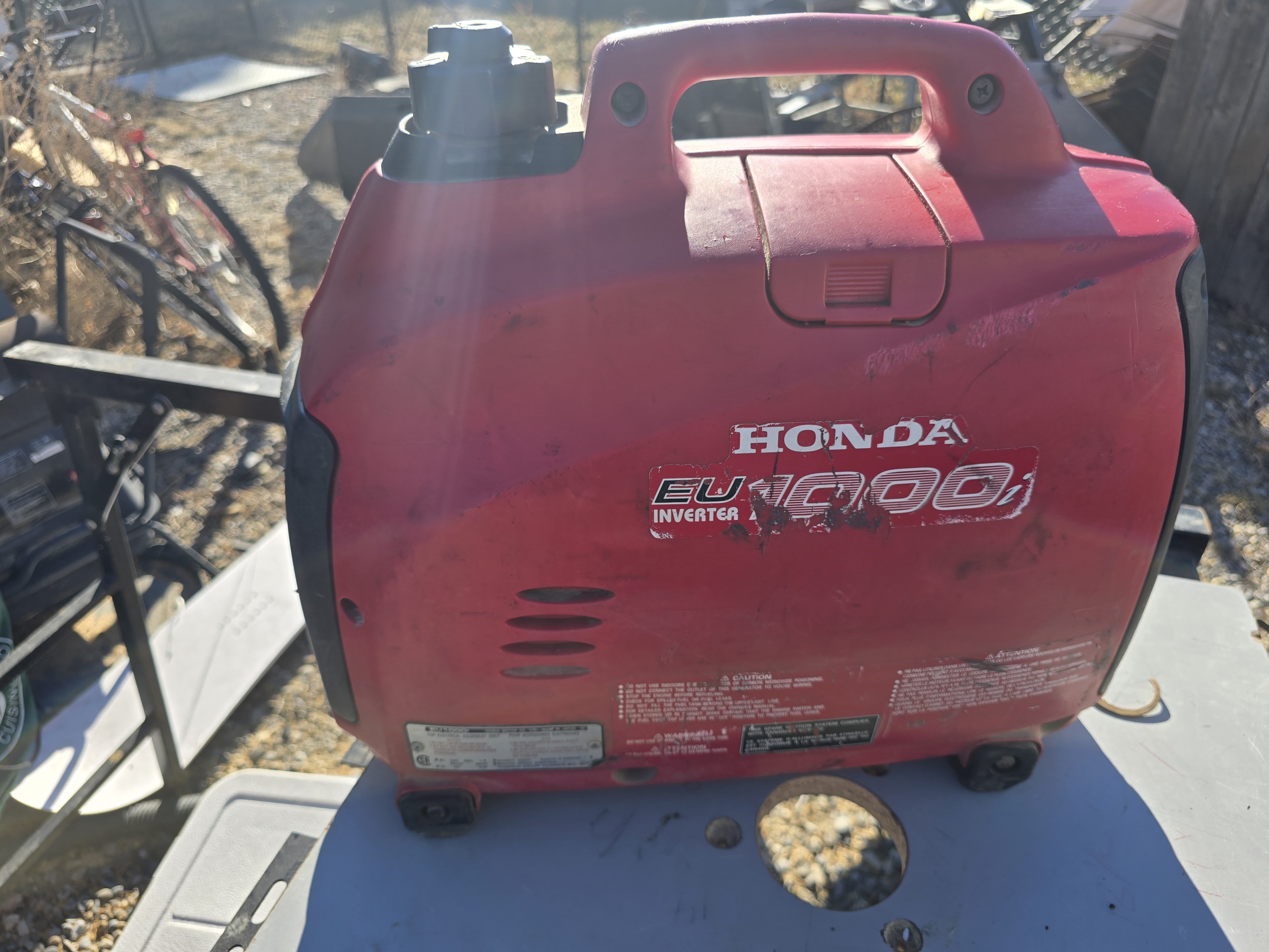 Photo of Honda generator 1000i