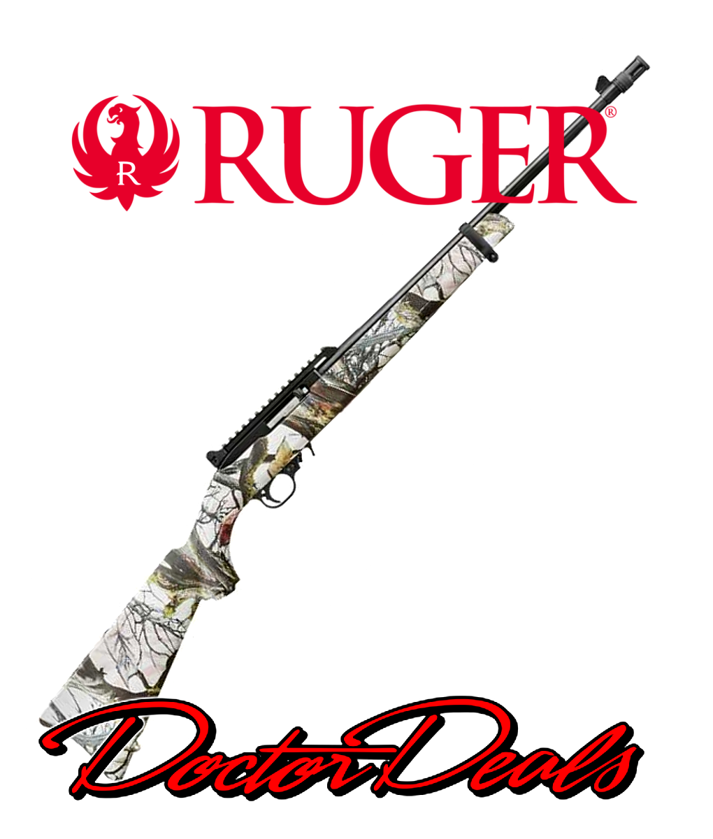 Photo of Ruger 10-22 Camo Synthetic Stock Semi-automatic Rifle 31191