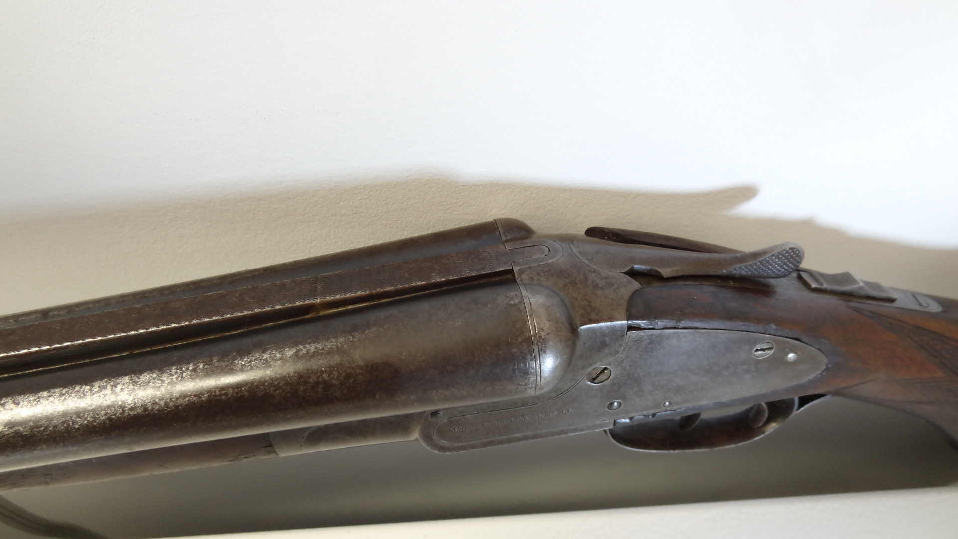 Photo of Old Meridian firearms 12 gage double barrel shotgun for sale in Devon