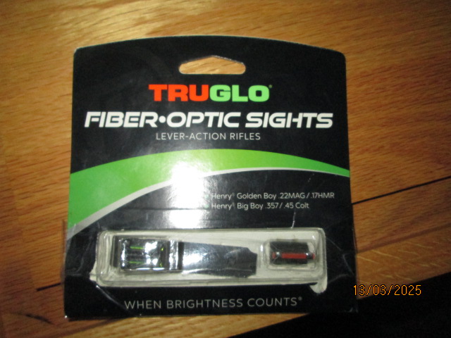 Photo of Truglo Fibre Optic Sights for Henry