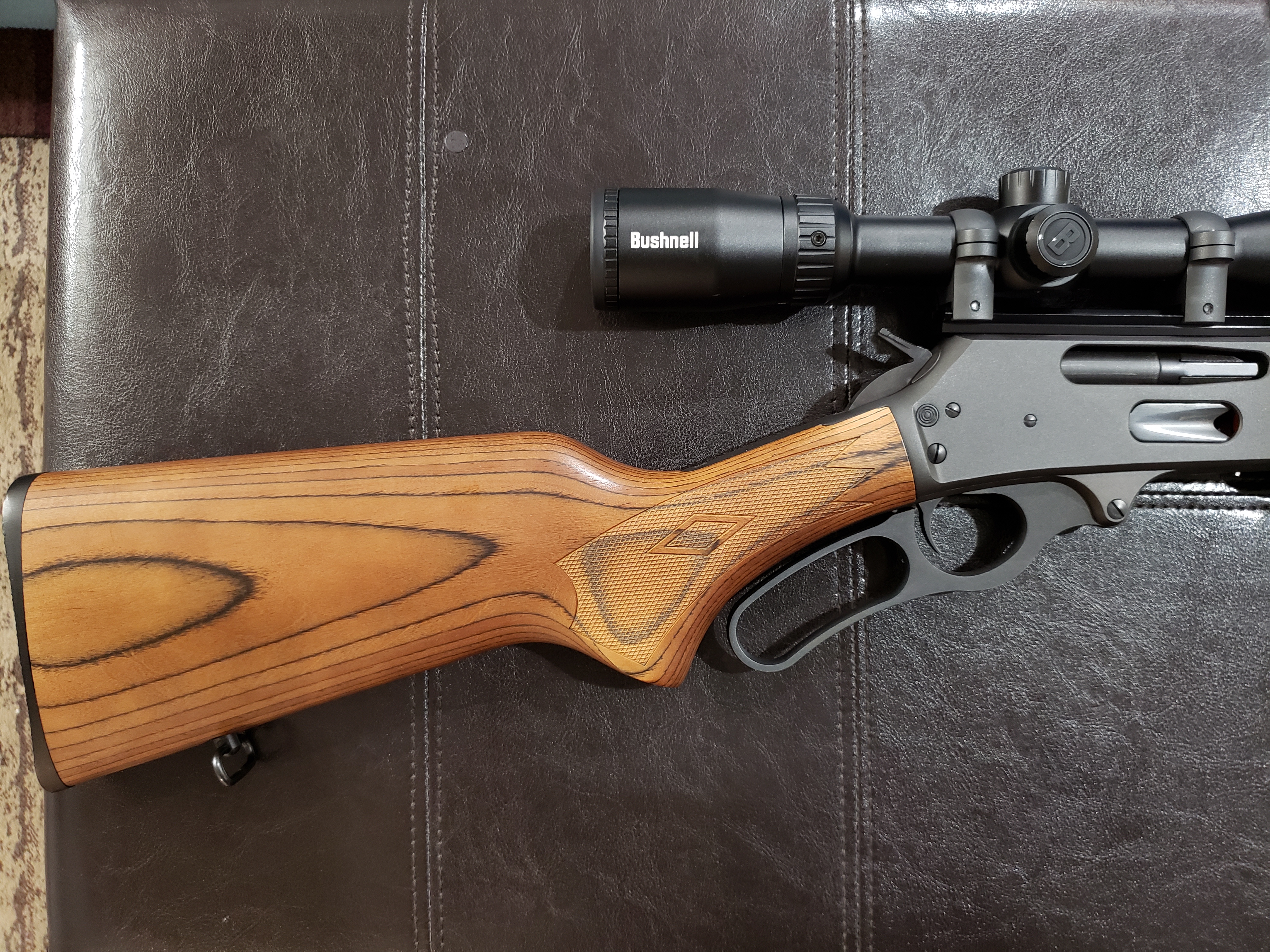 Photo of Marlin Model 336W (Laminate) .30-30 Win. Lever-Action Rifle w/ Bushnell Scope