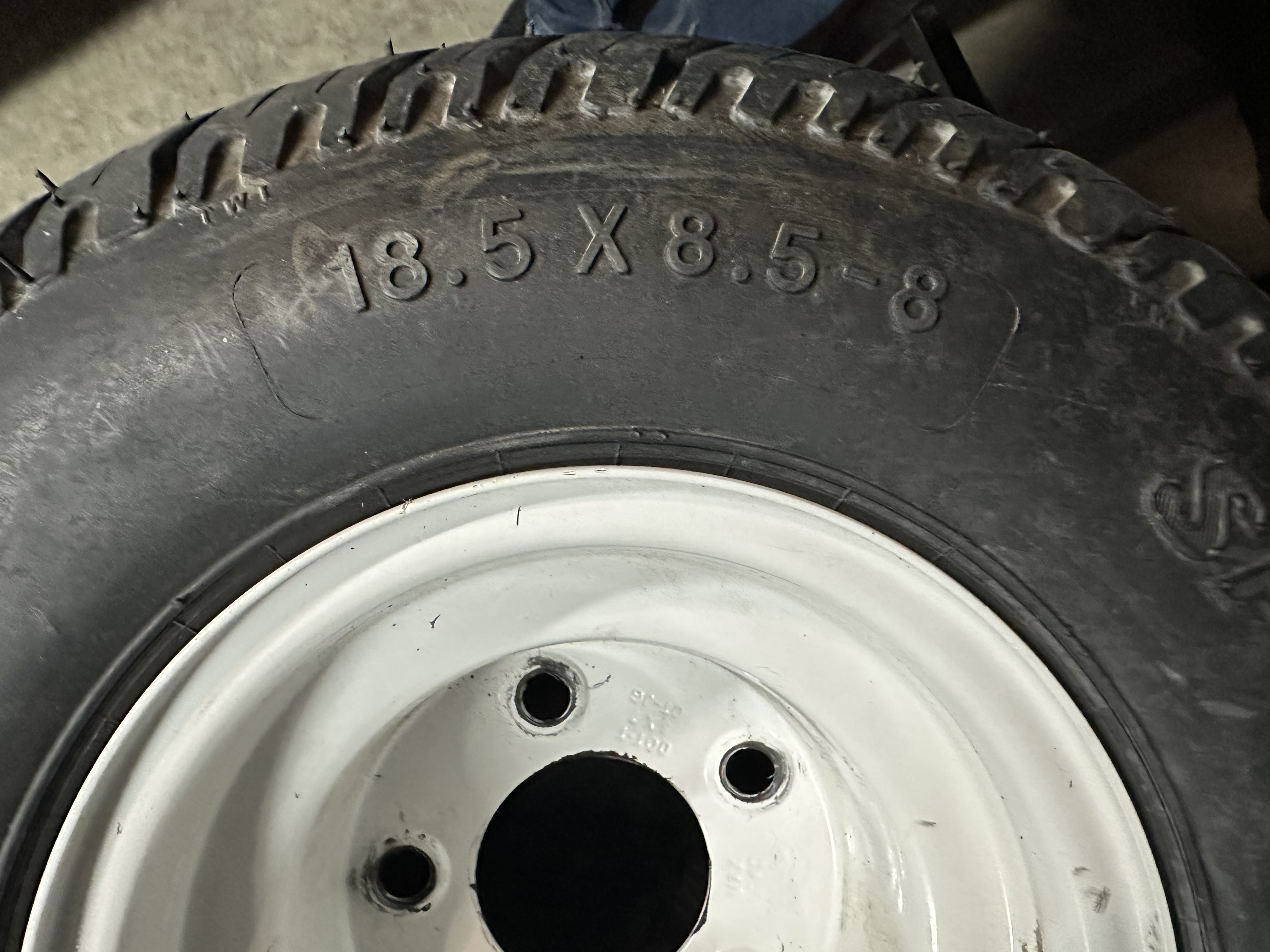 Photo of Trailer Tire 18.5”