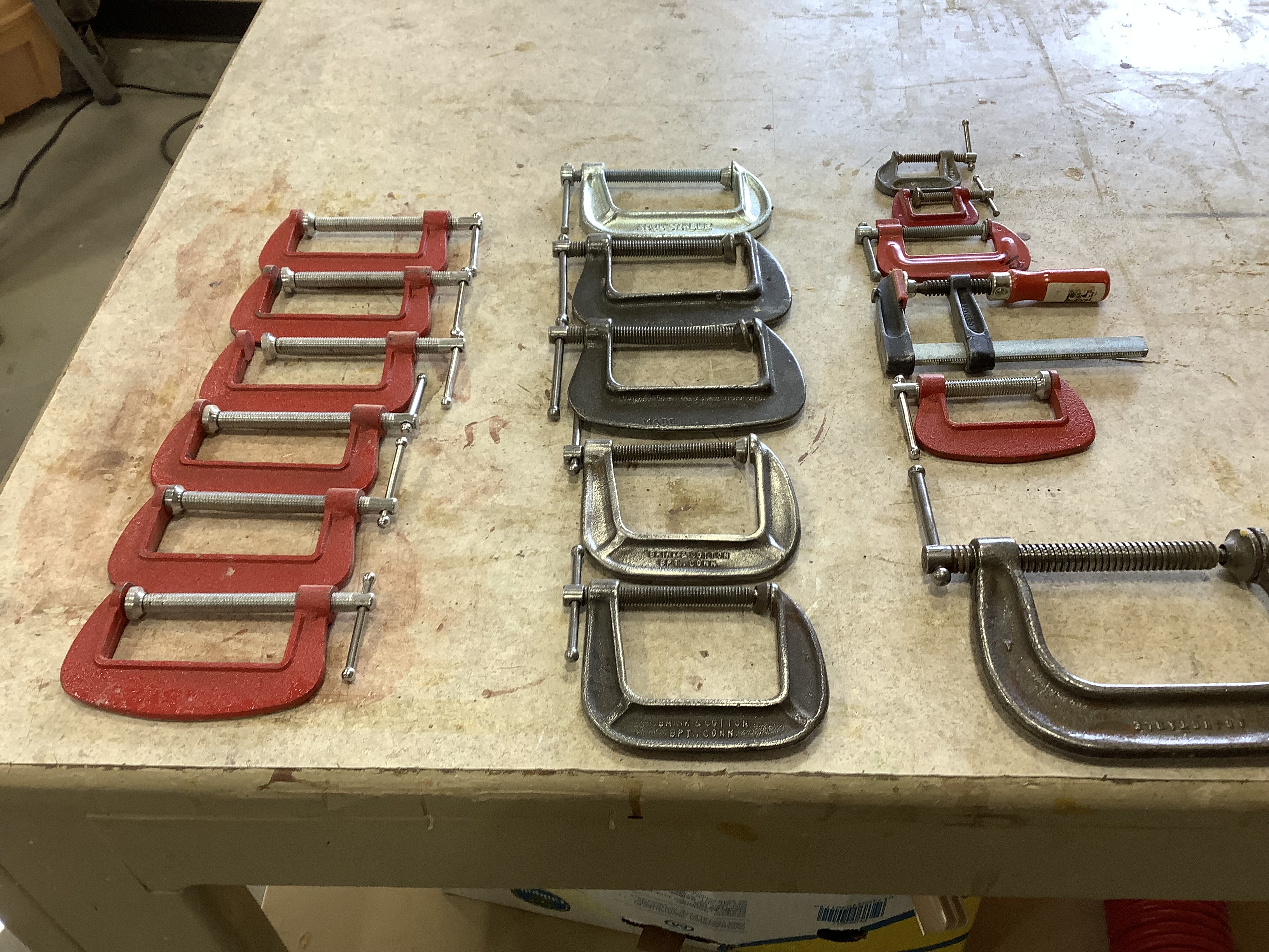 Photo of Assorted clamps