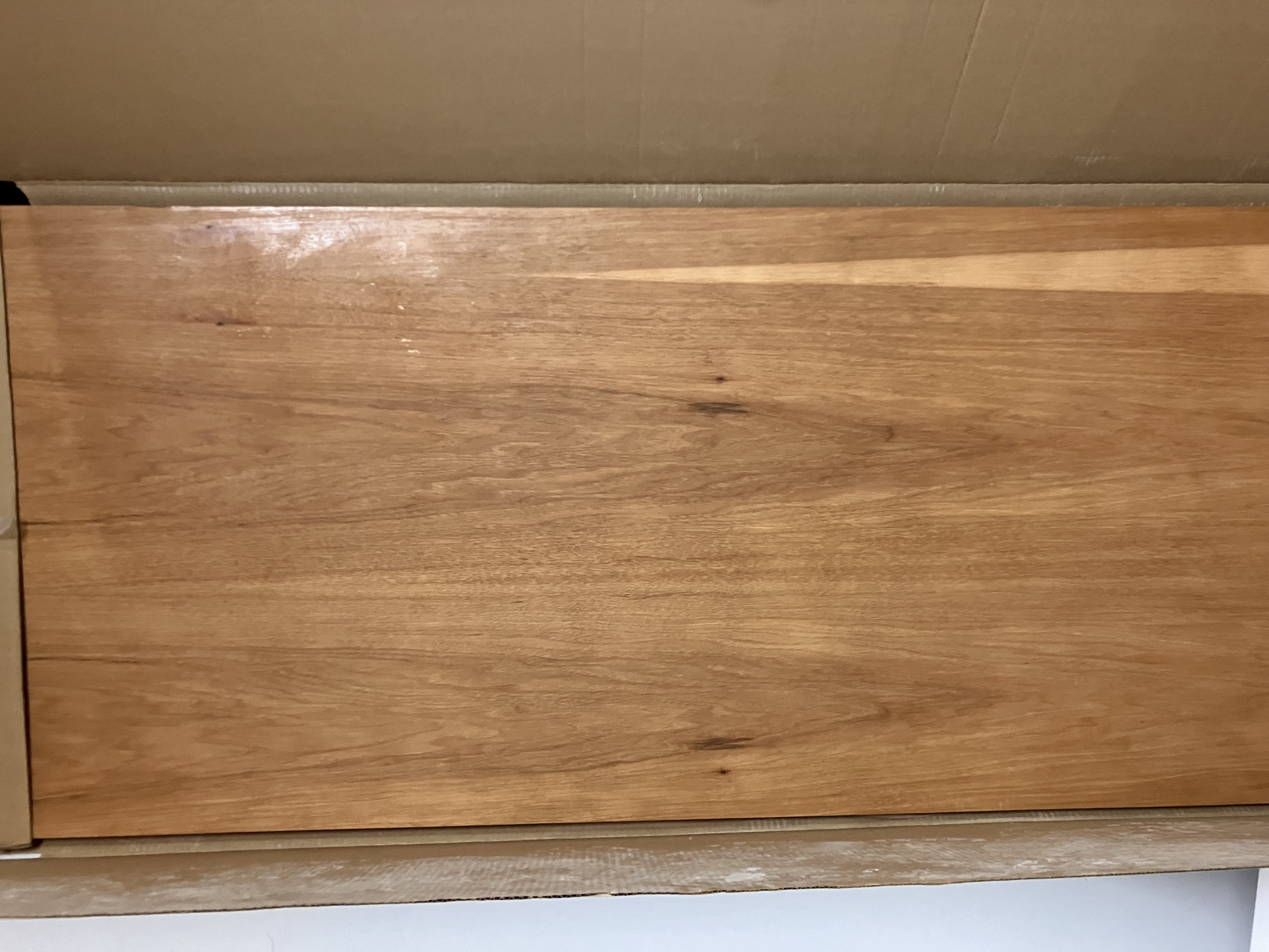 Photo of new wood veneer Counter top 24x84