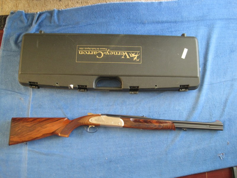 Photo of Verney-Carron Sagittaire XS Extra-Luxe 9.3X74R Over Under.