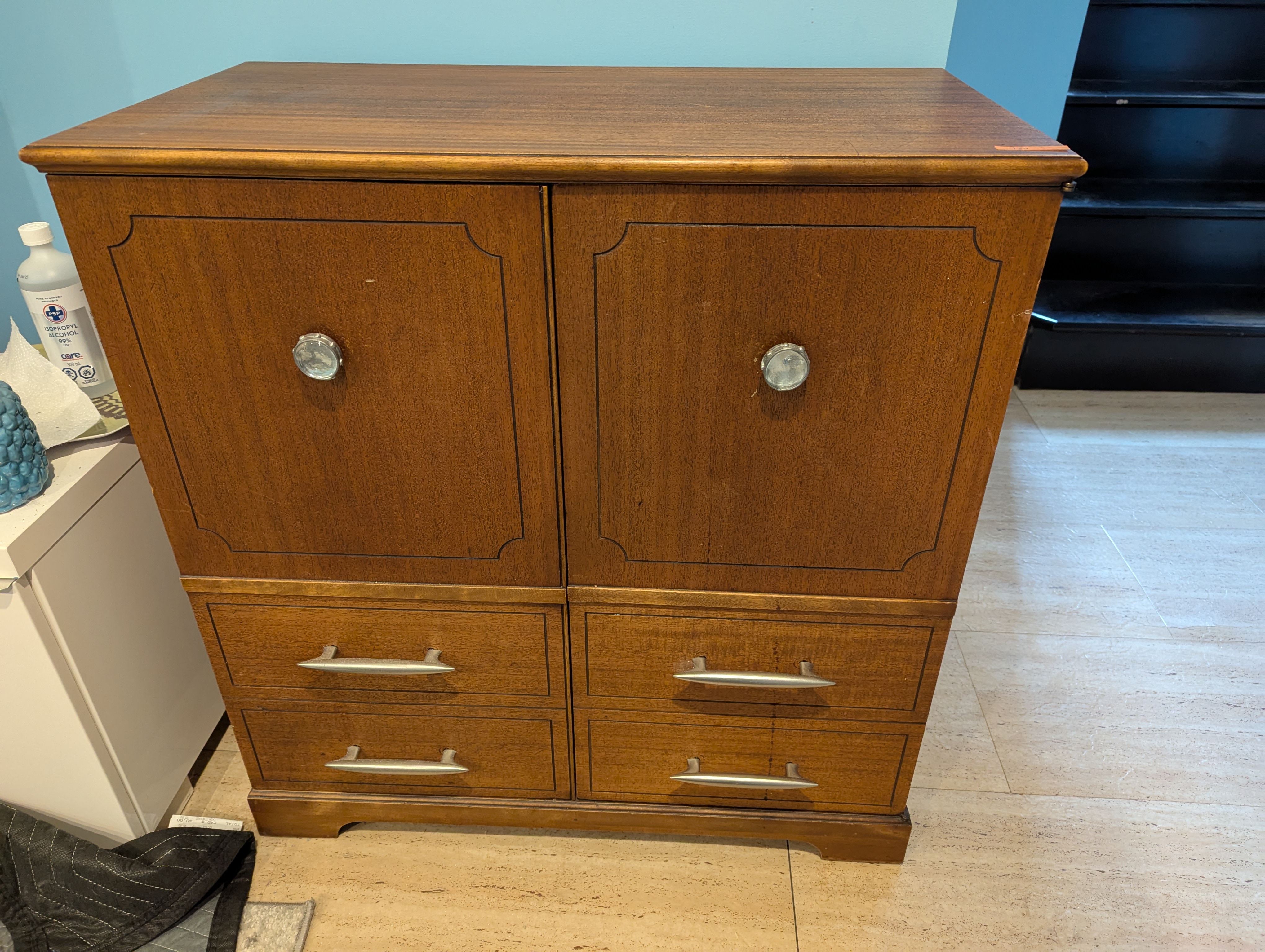 Photo of Wooden cabinet