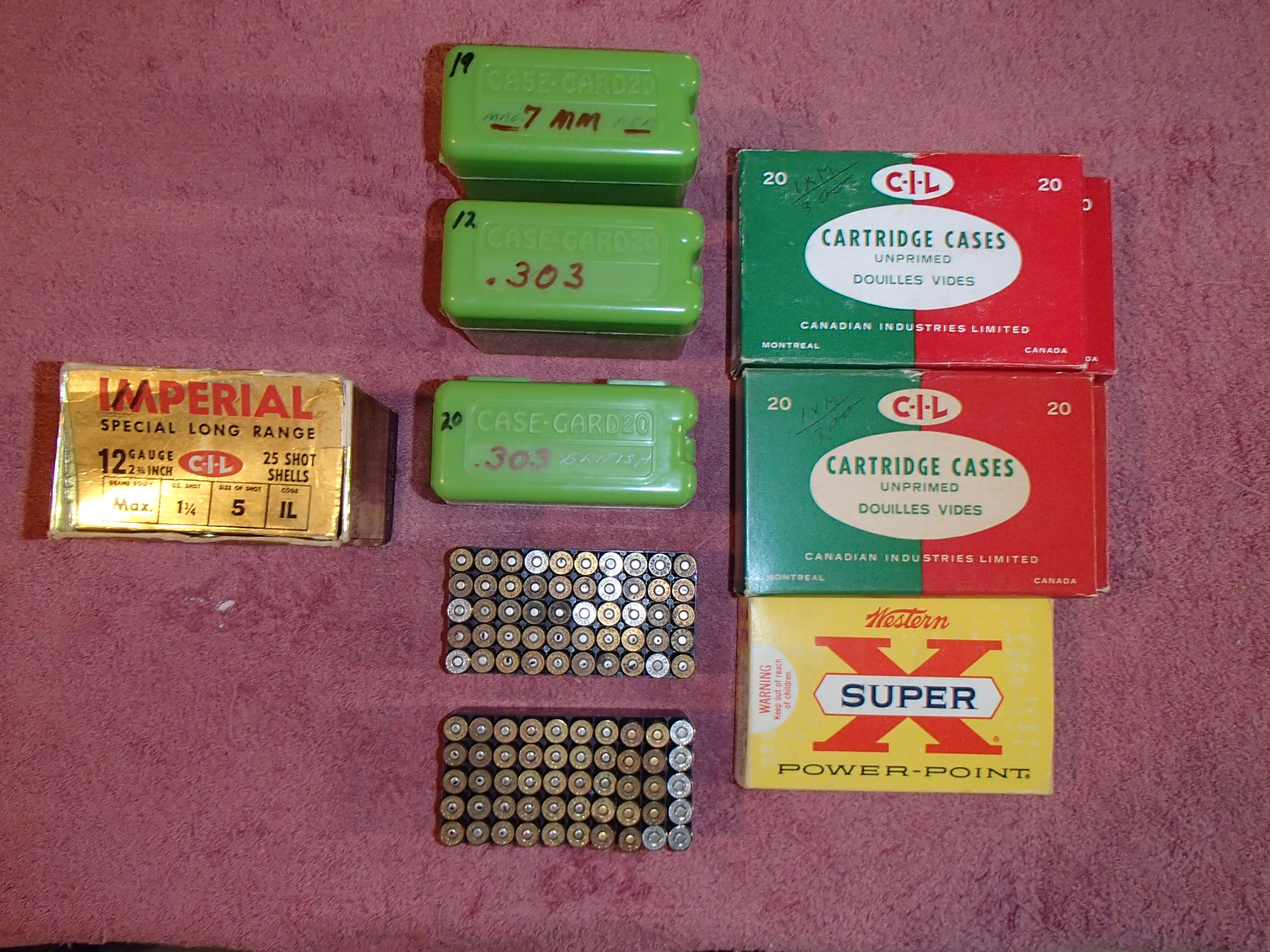 Photo of 7 MM casings