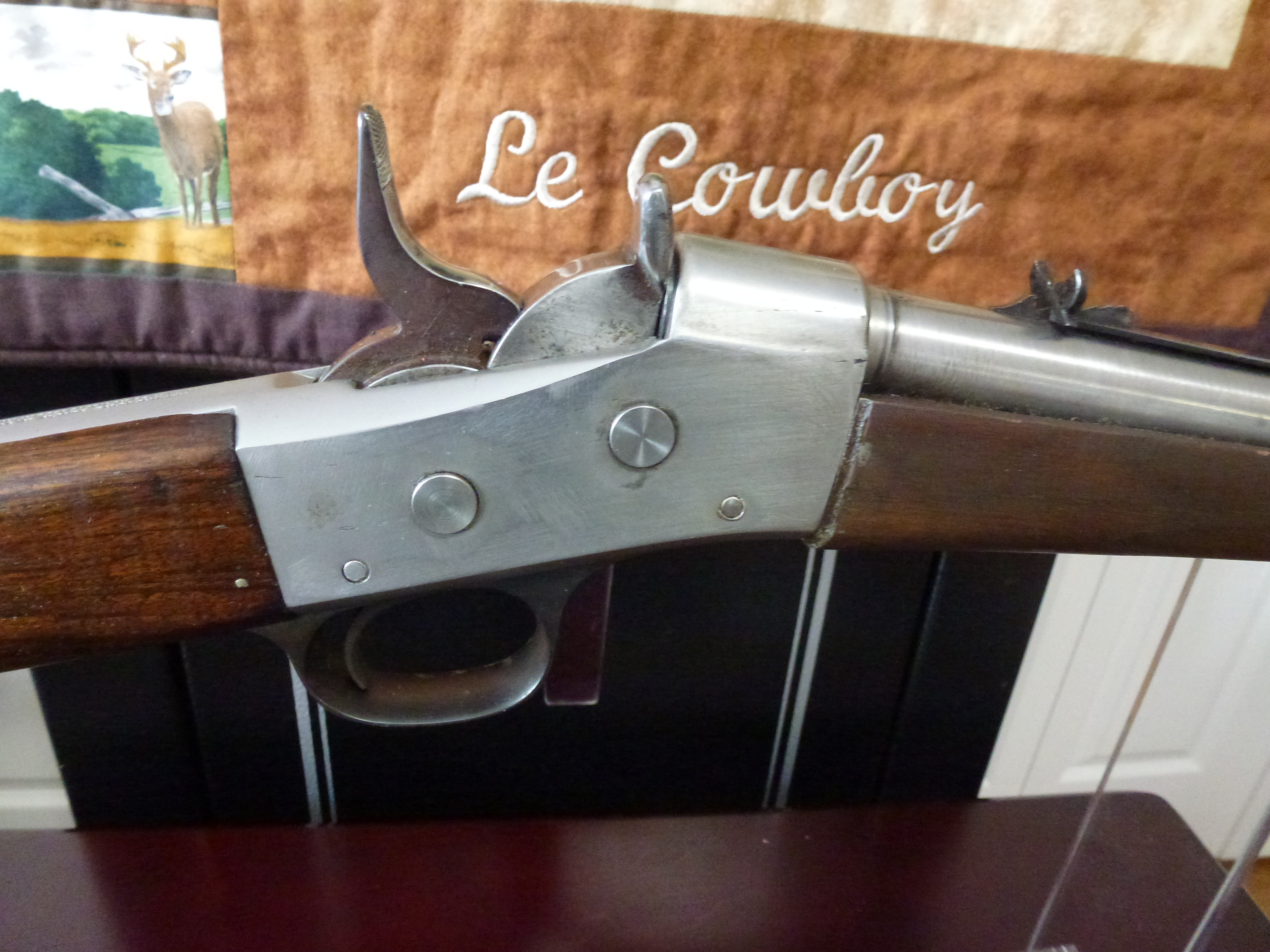 Photo of ***FREE SHIPPING***VINTAGE 1864***REMINGTON ROLLING BLOCK #1  in 32-40***