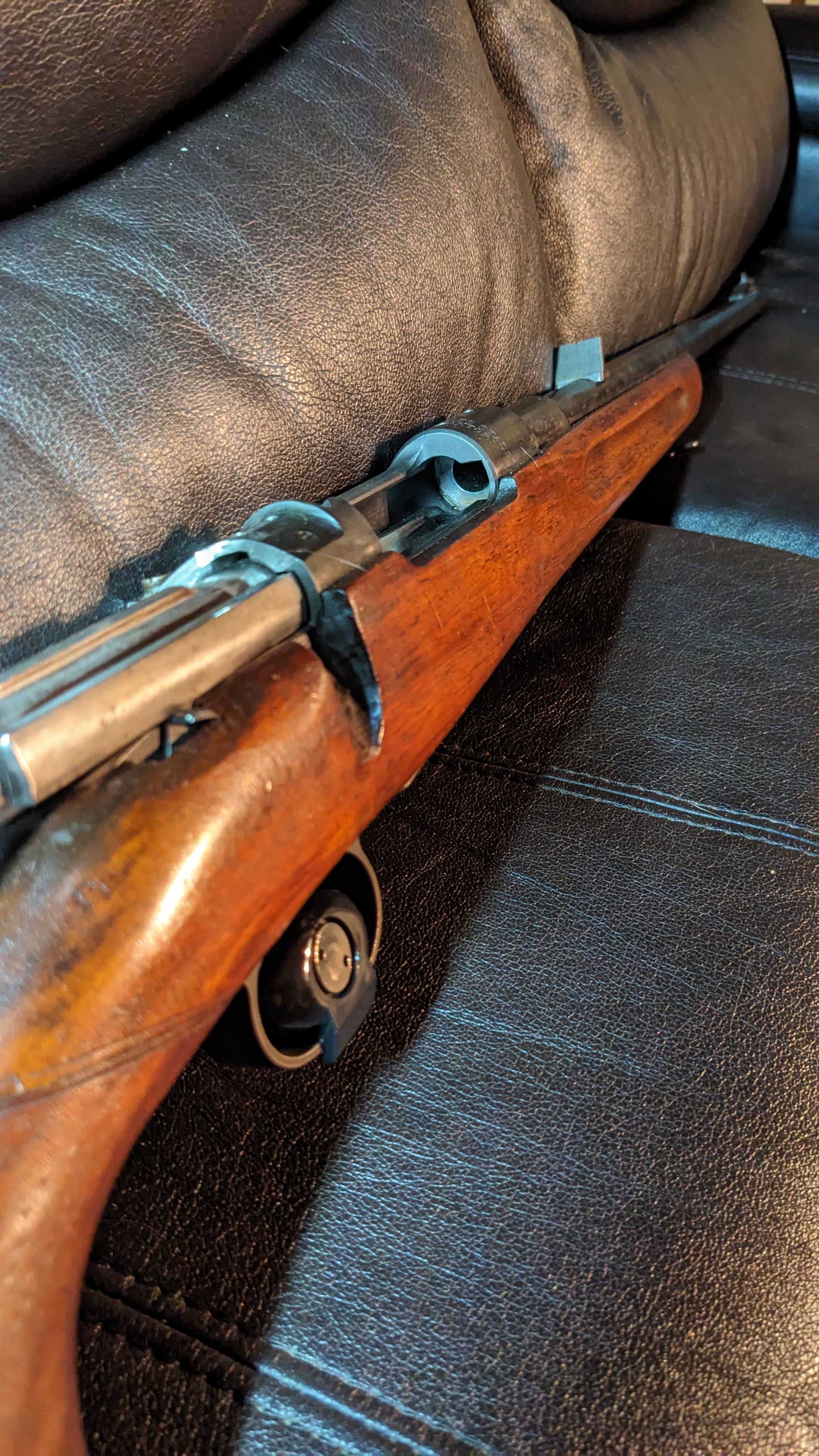 Photo of Swedish Mauser 1896 Sporter LEFT Handed 6.5x55mm Tapered Bull Barrel 6.5x55 Manufactured Carl Gustaf