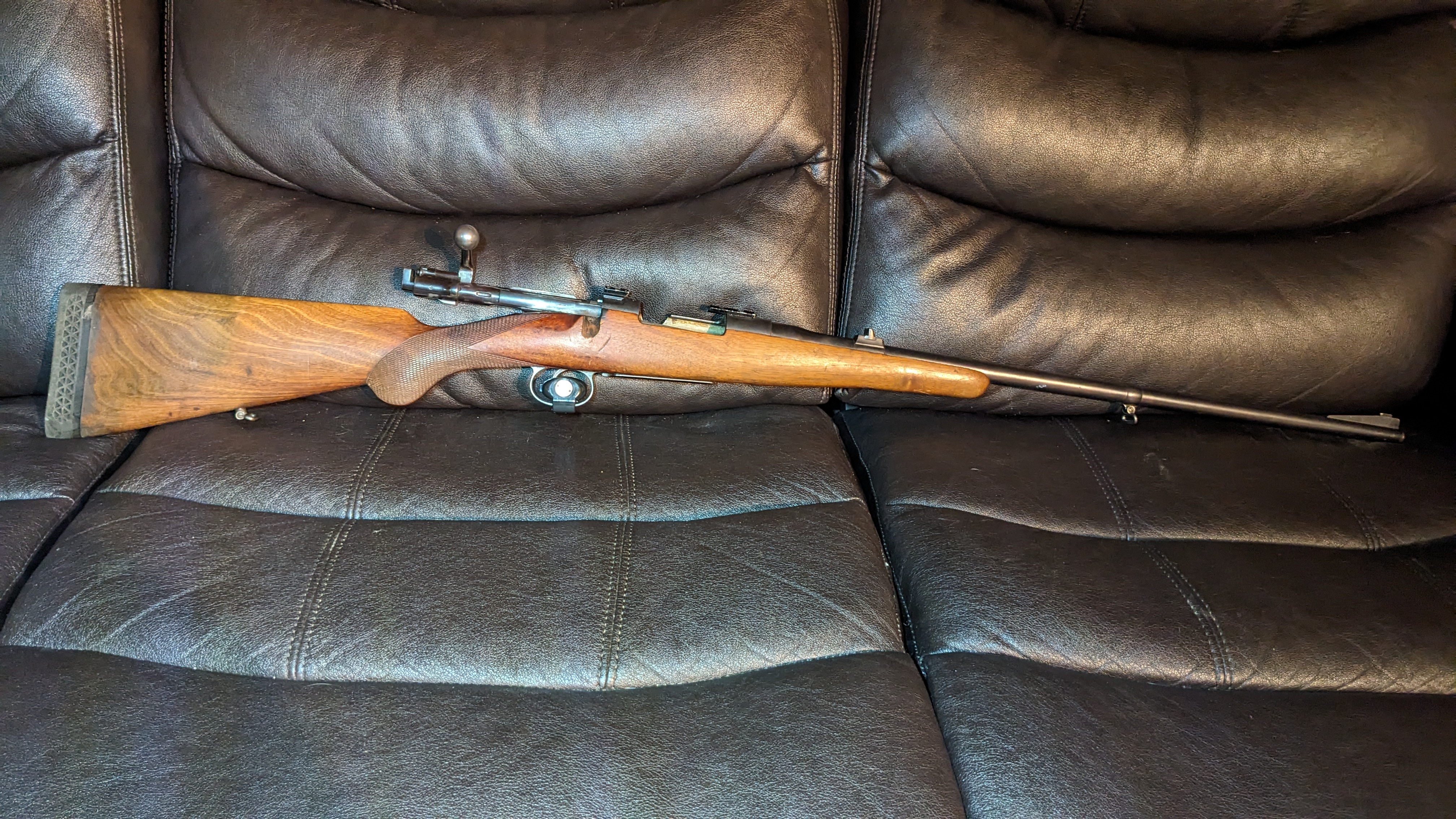 Photo of Husqvarna m1896 Mauser Sporter 9.3 x 5.7mm 5+1 Internal hinge plate mag