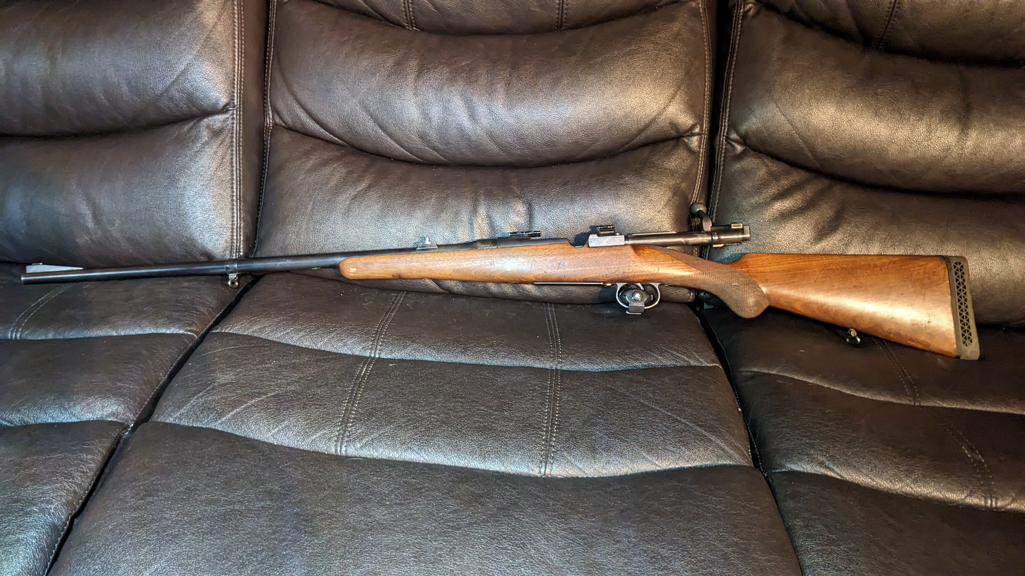 Photo of Husqvarna m1896 Mauser Sporter 9.3 x 5.7mm 5+1 Internal hinge plate mag