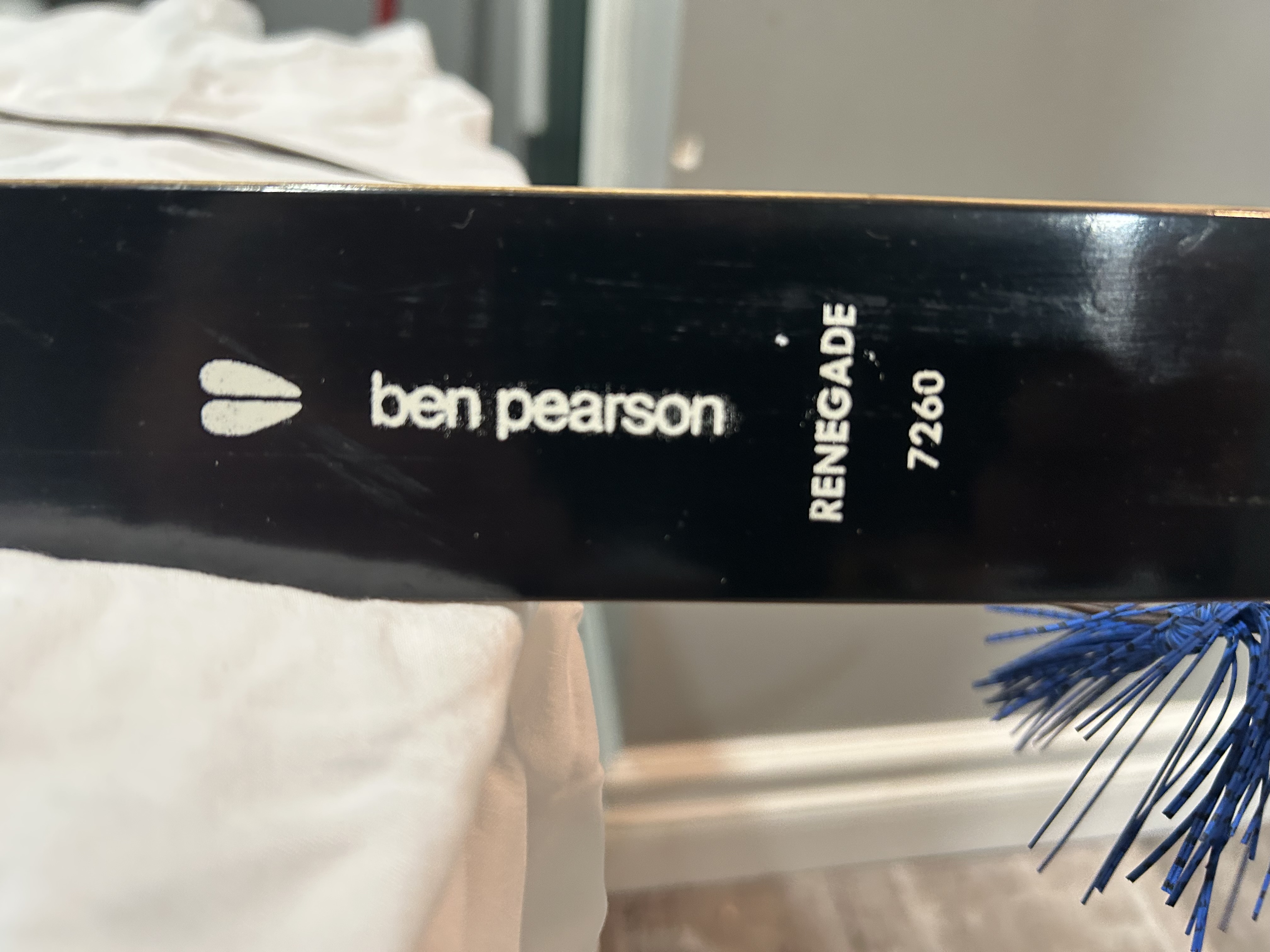 Photo of Ben Pearson bow.
