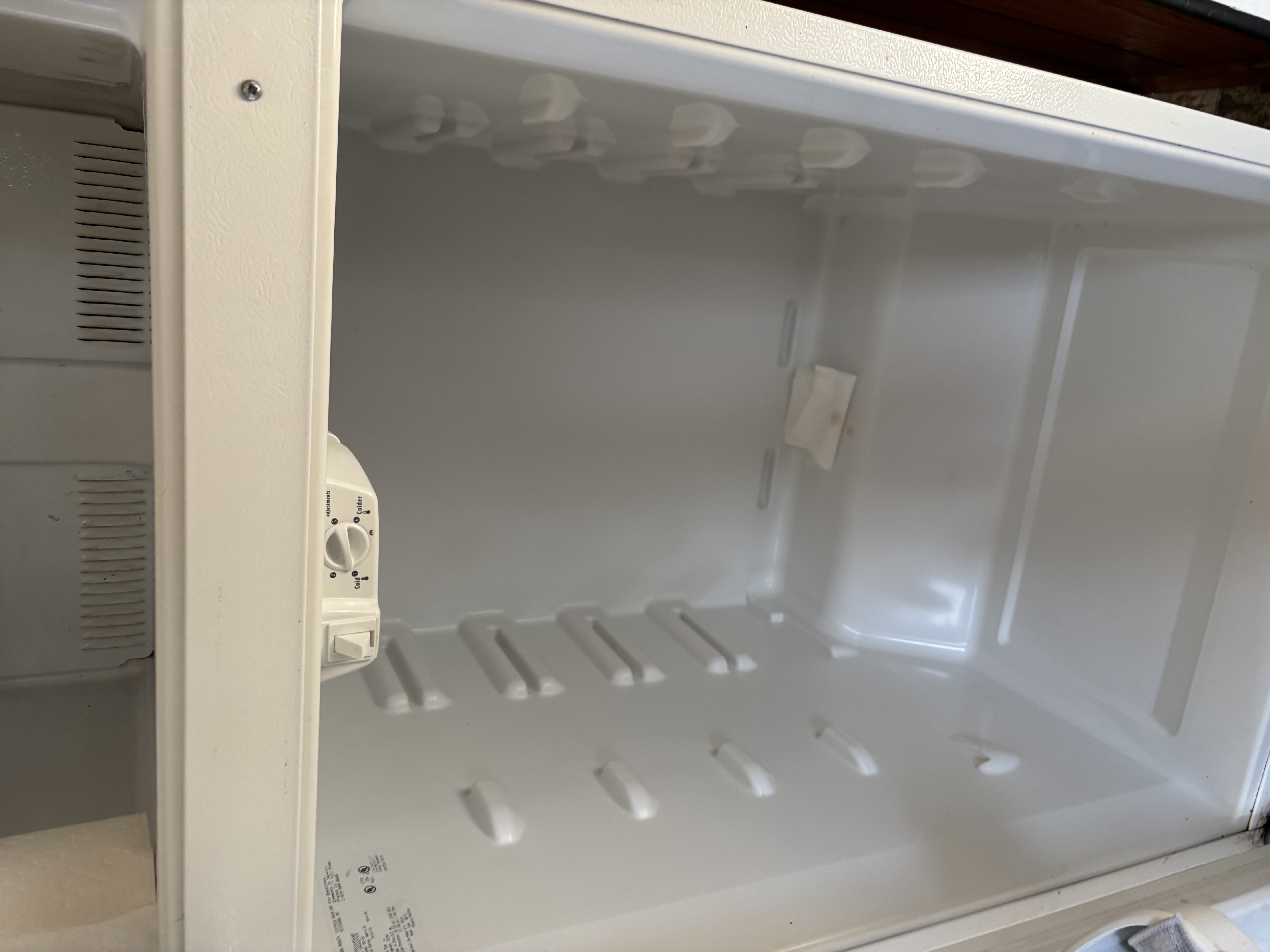 Photo of Well used working Frigidaire refrigerator