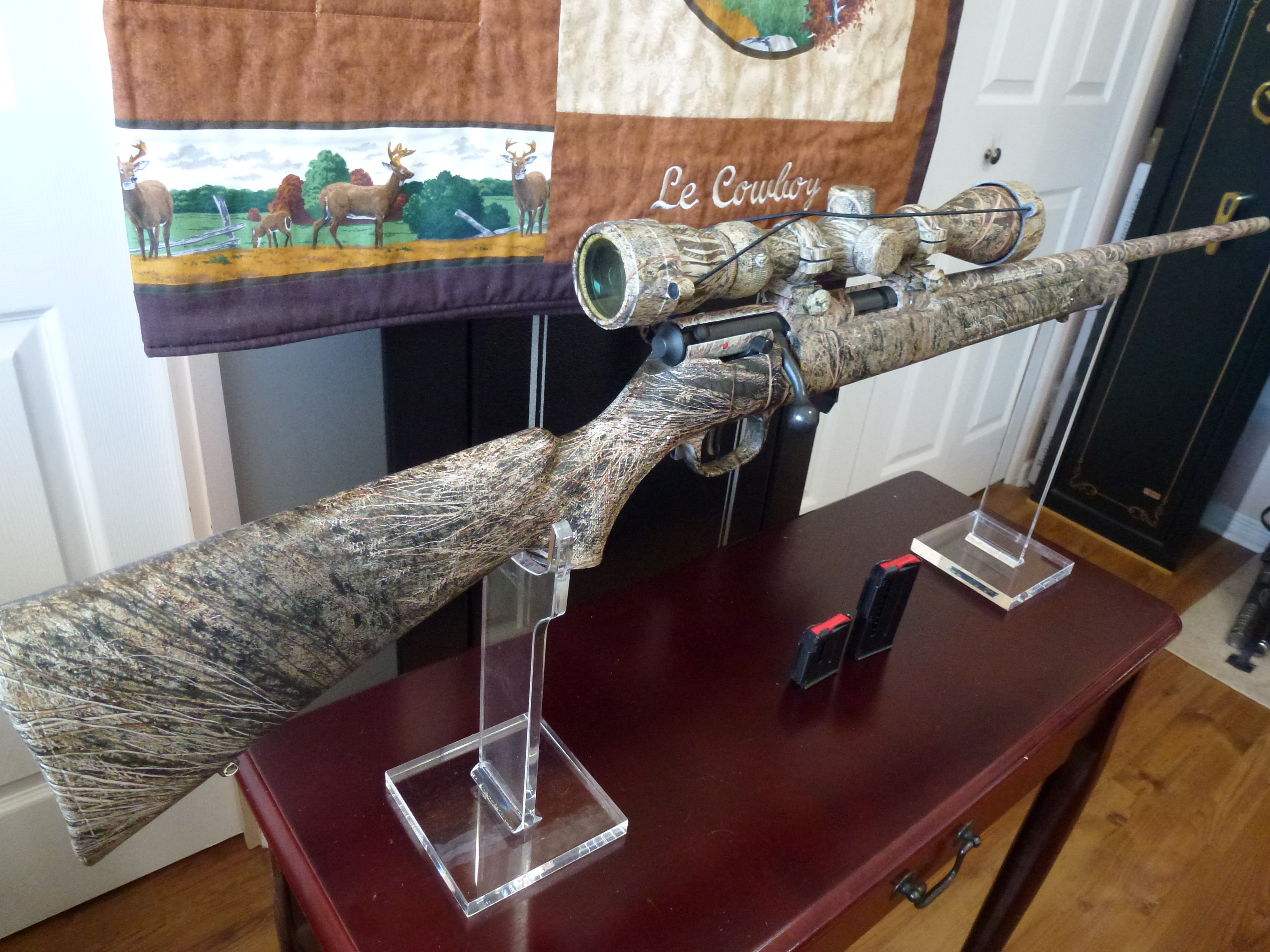 ***FREE SHIPPING***SAVAGE M93 BRUSH CAMO cal. .22 WRM WITH SCOPE ***  - 2 - 1743536067248_P1040231